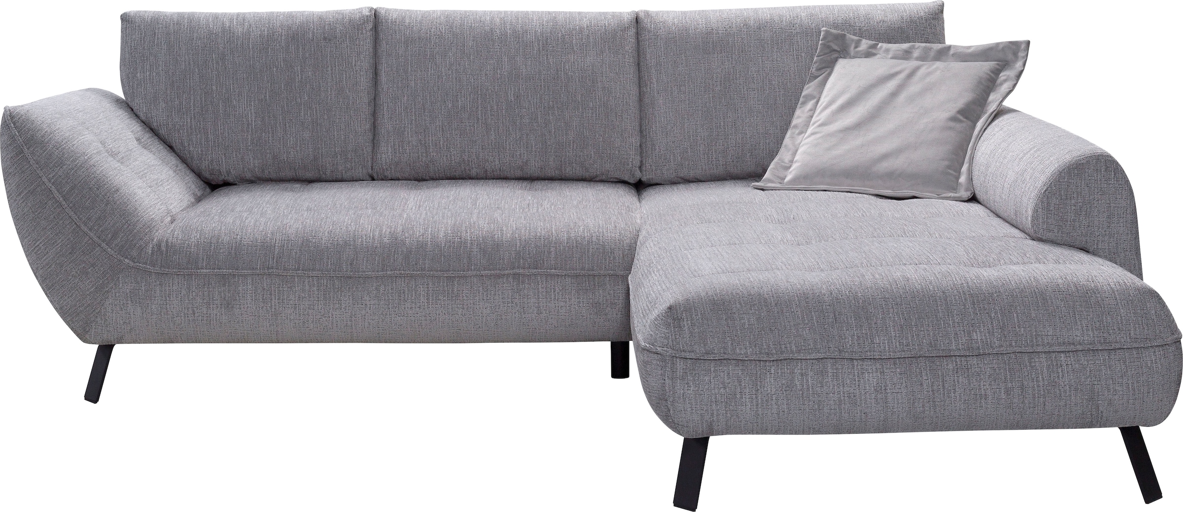 exxpo - sofa fashion Ecksofa »Bellini, Materialmix oder komplett Struktur, günstig online kaufen