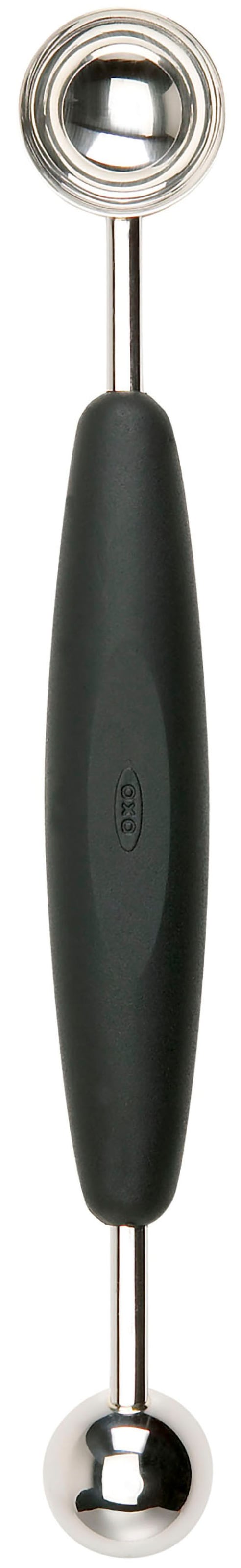 OXO Good Grips Obstschneider, Melonenausstecher aus Edelstahl, spülmaschinenfest