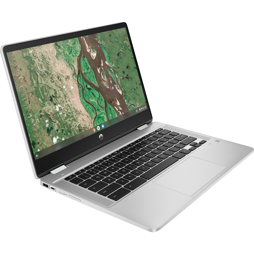 HP Chromebook »Chromebook x360 14b-cb0030ng«, 35,6 cm, / 14 Zoll, Intel, Pentium Silber, UHD Graphics, 128 GB SSD