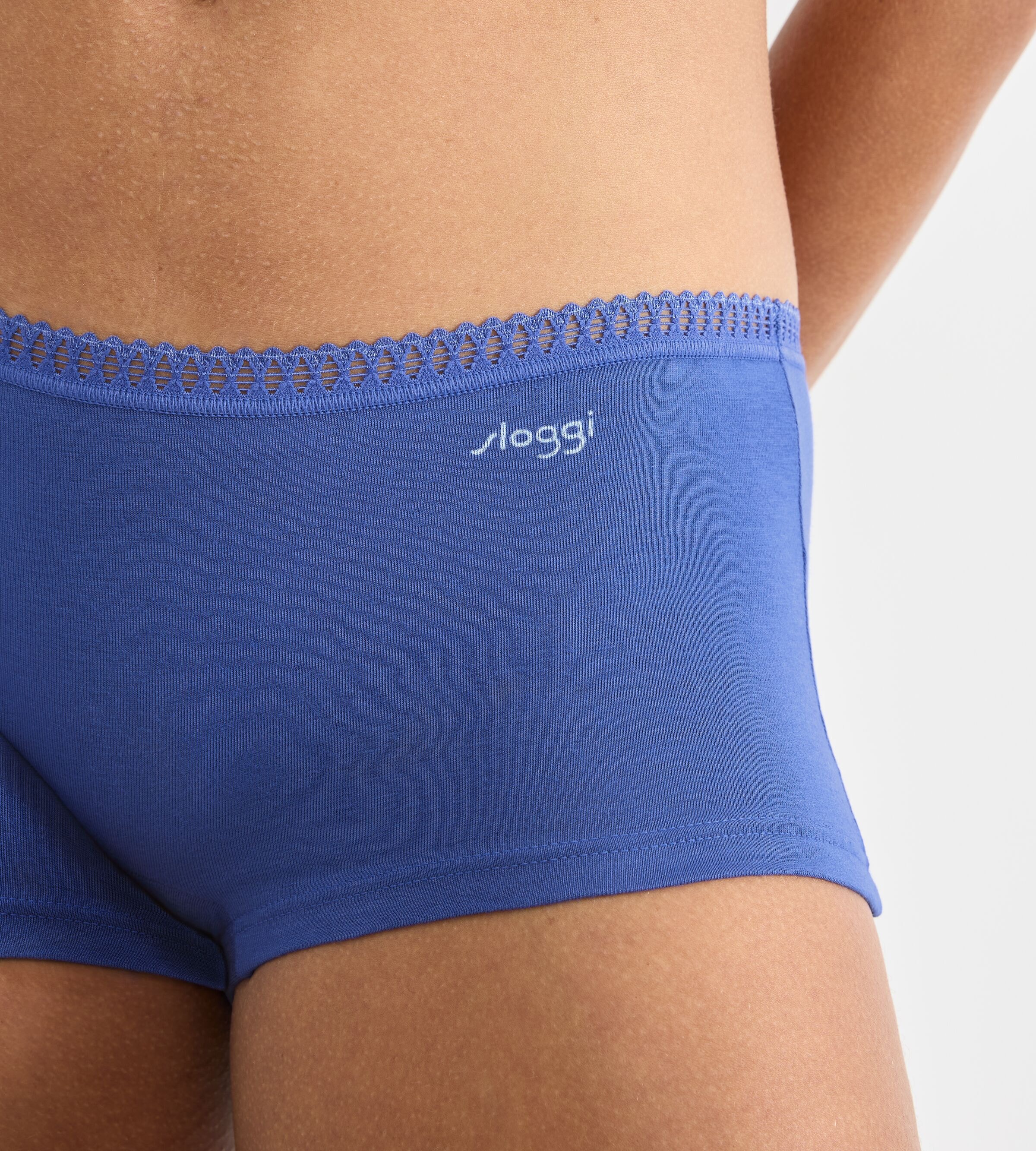sloggi Panty »GO Crush« mit Spitzendetails, Cotton-Mix