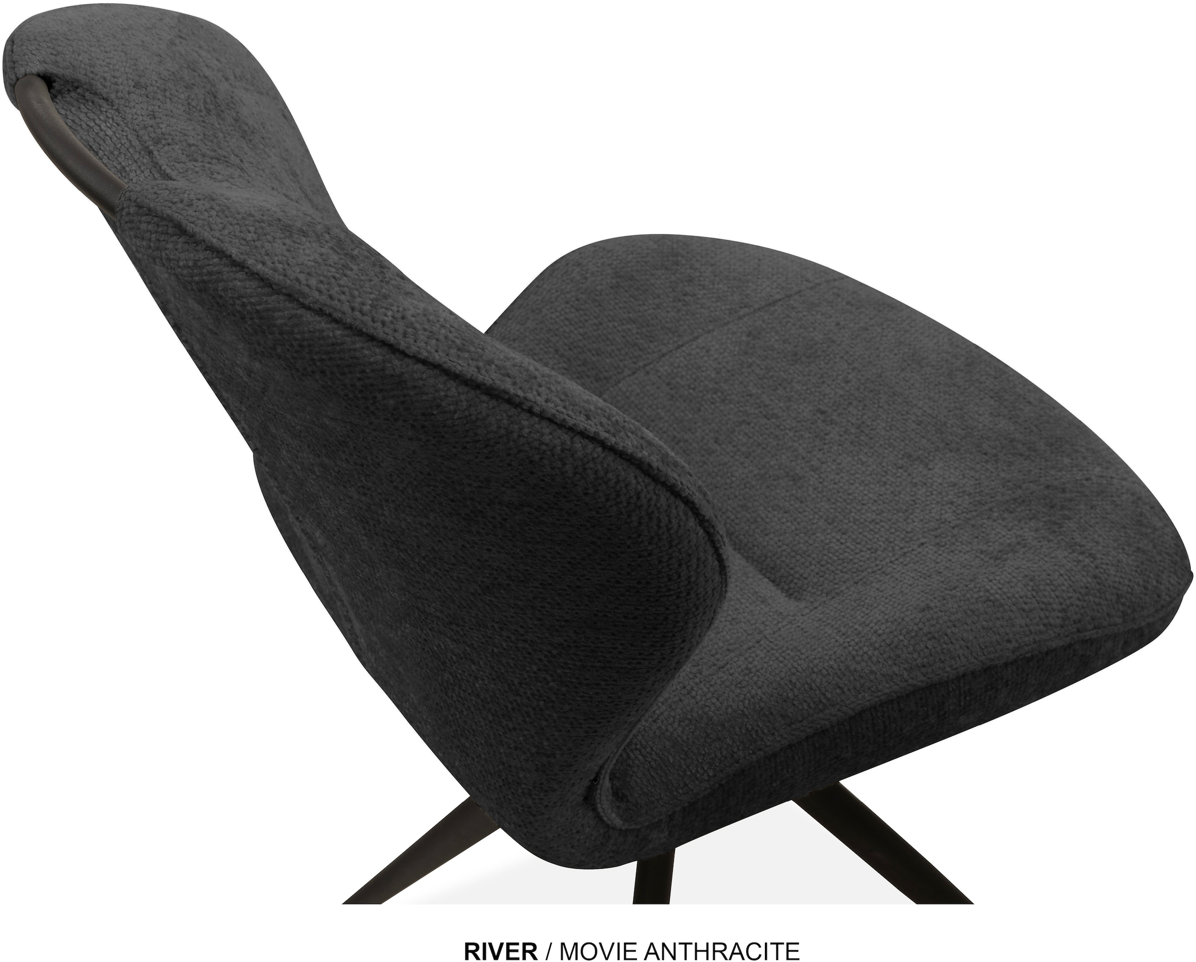 OMG Design Esszimmerstuhl »River« (Set) 2 Stk.Drehstuhl mit auto-return, mit Handgriff