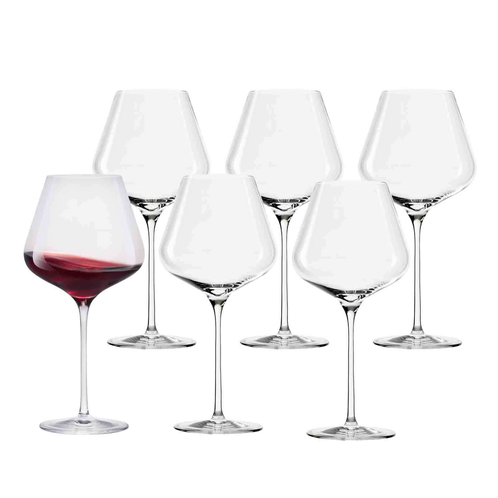 Stölzle Rotweinglas »Burgundergläser Quatrophil 710 ml 6er Set transparent« günstig online kaufen