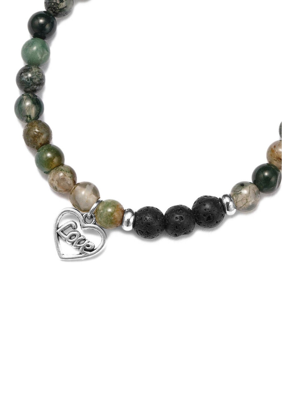 Firetti Armband »Schmuck Geschenk Armschmuck Armkette Edelstein Farbstein Achat«, Made in Germany - mit Achat