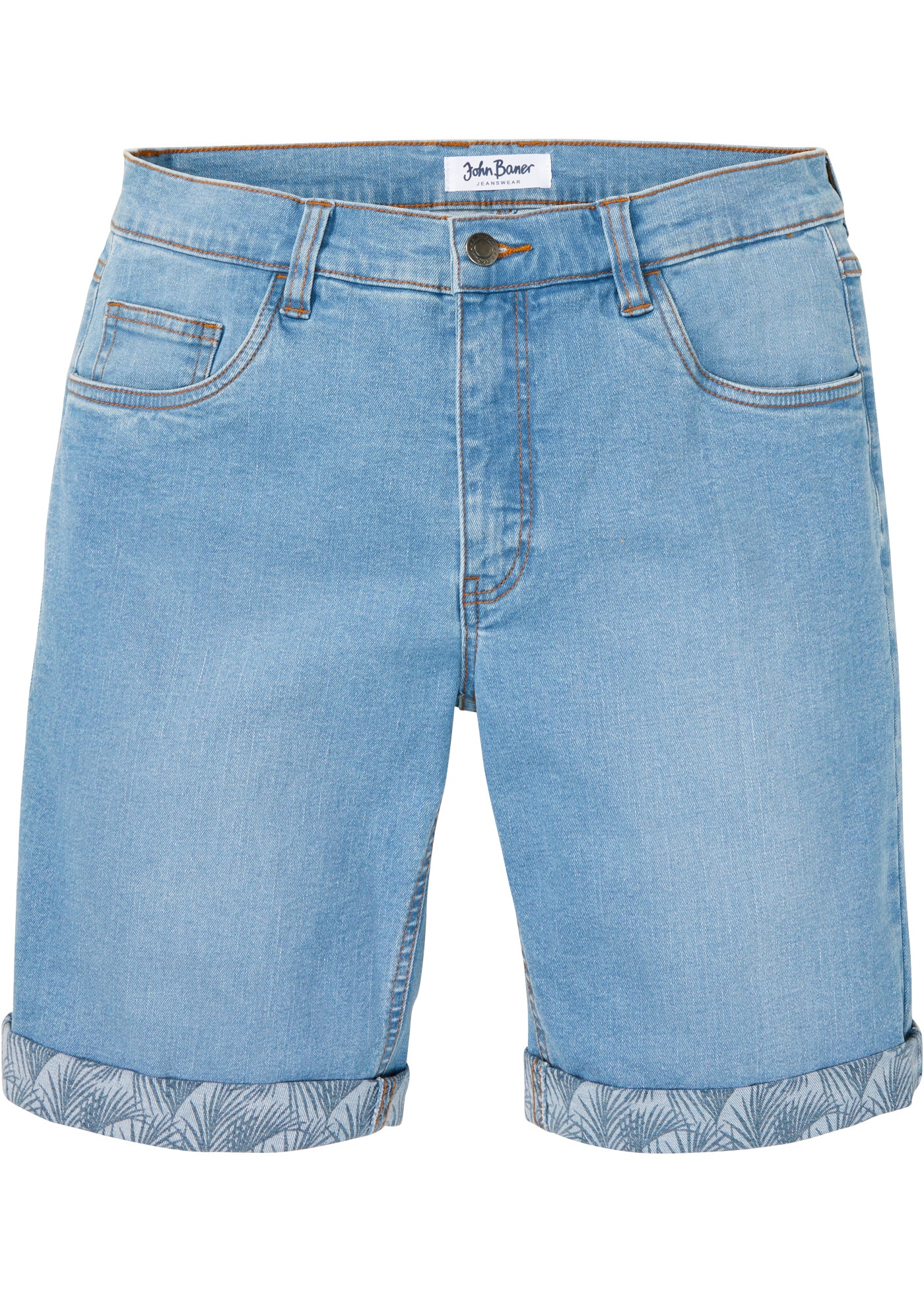 bonprix Bermudas  aus Baumwolle und Elasthan, mit Stretch-Material, reguläre Passform