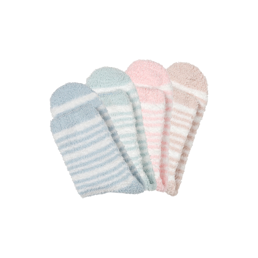 LASCANA Kuschelsocken, (Packung, 4 Paar)