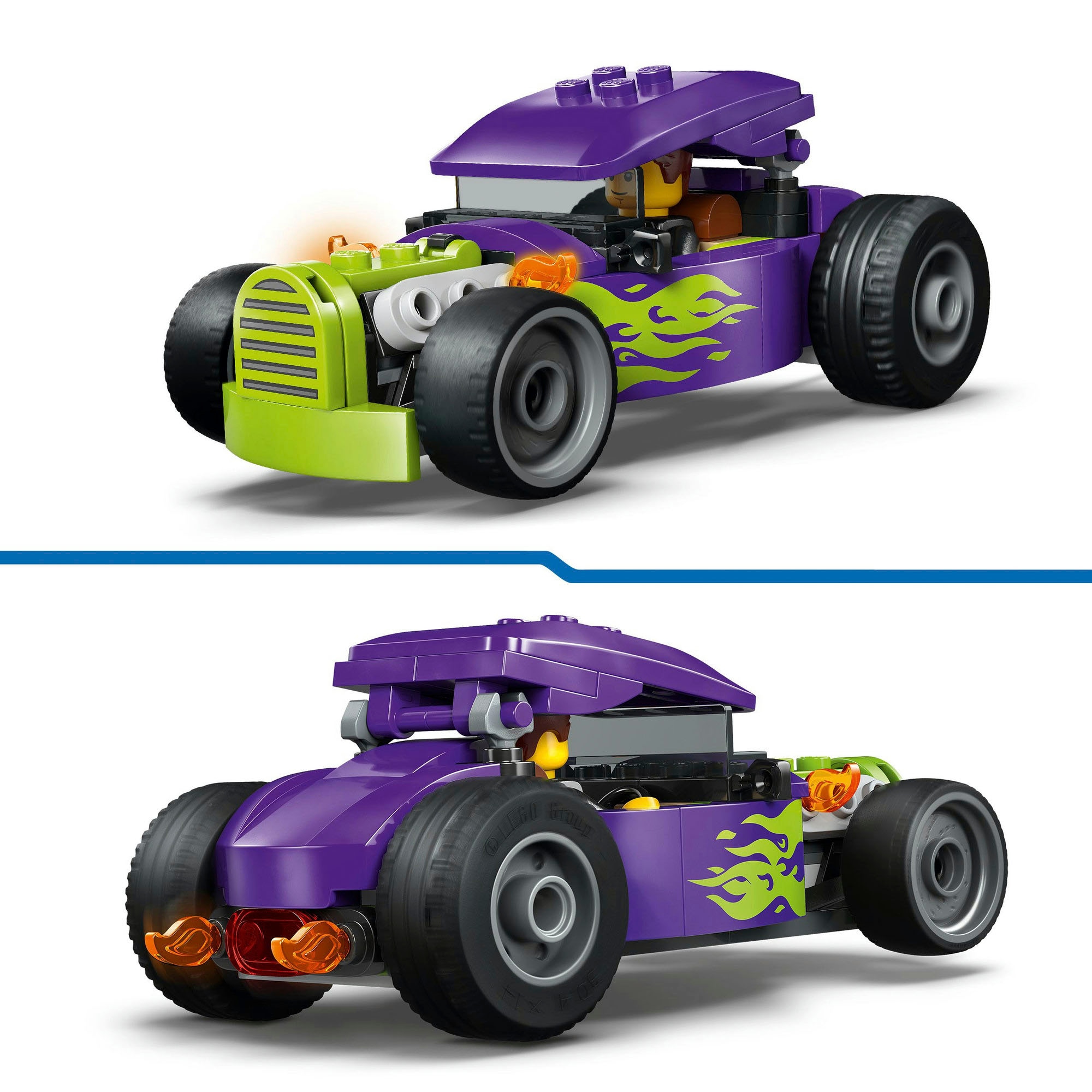 LEGO® Konstruktionsspielsteine »Hot Rod (60485), LEGO City« Made in Europe