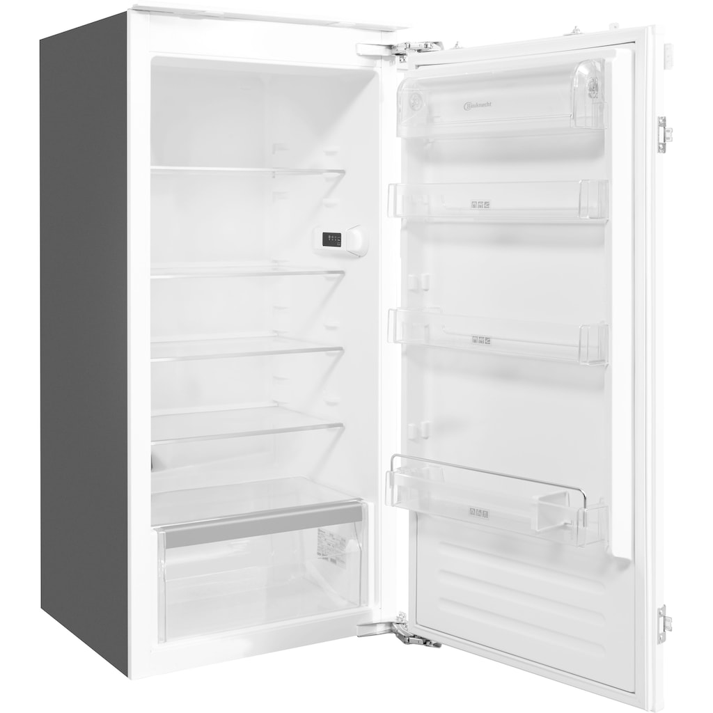 BAUKNECHT Einbaukühlschrank »KSI 12VF2«, KSI 12VF2, 122 cm hoch, 55,7 cm breit