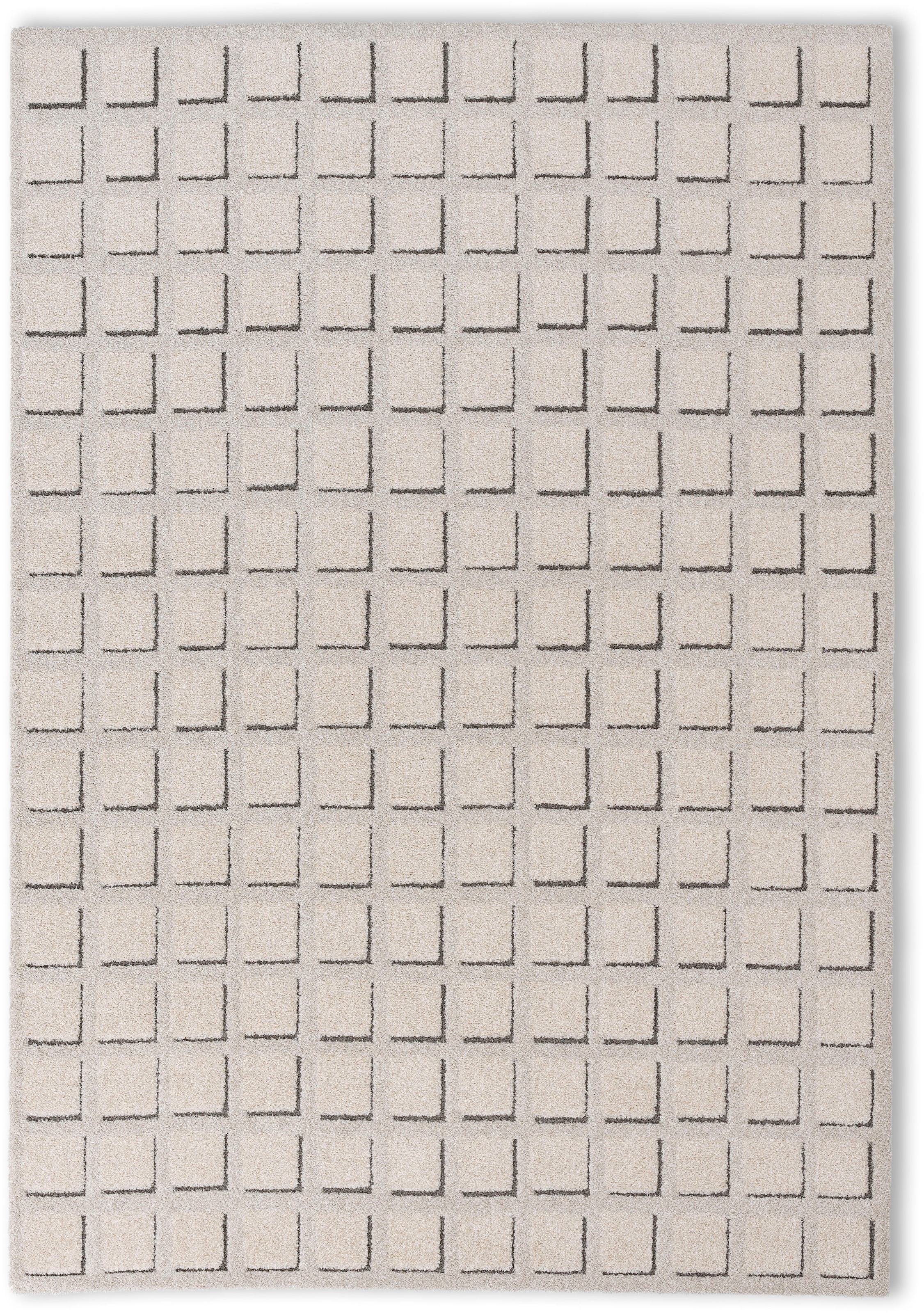 SCHÖNER WOHNEN-Kollektion Teppich »Amaze 243«, rechteckig, 17 mm Höhe, weicher grafischer Kurzflor, Wohnzimmer, Schöner Wohnen Kollektion