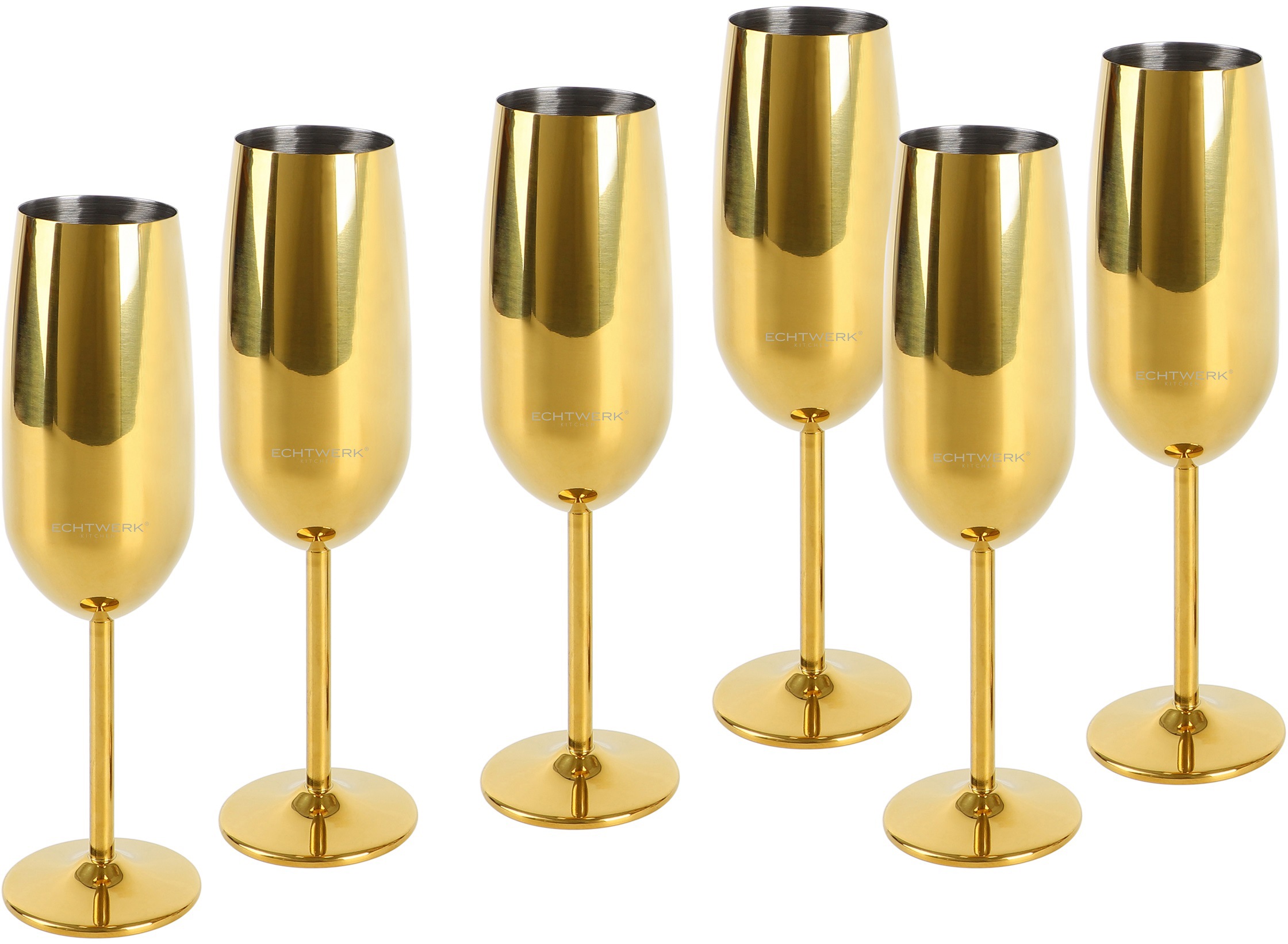ECHTWERK Champagnerglas Sektglas, Sektkelch, Champagnerkelch, bruchsicher, günstig online kaufen
