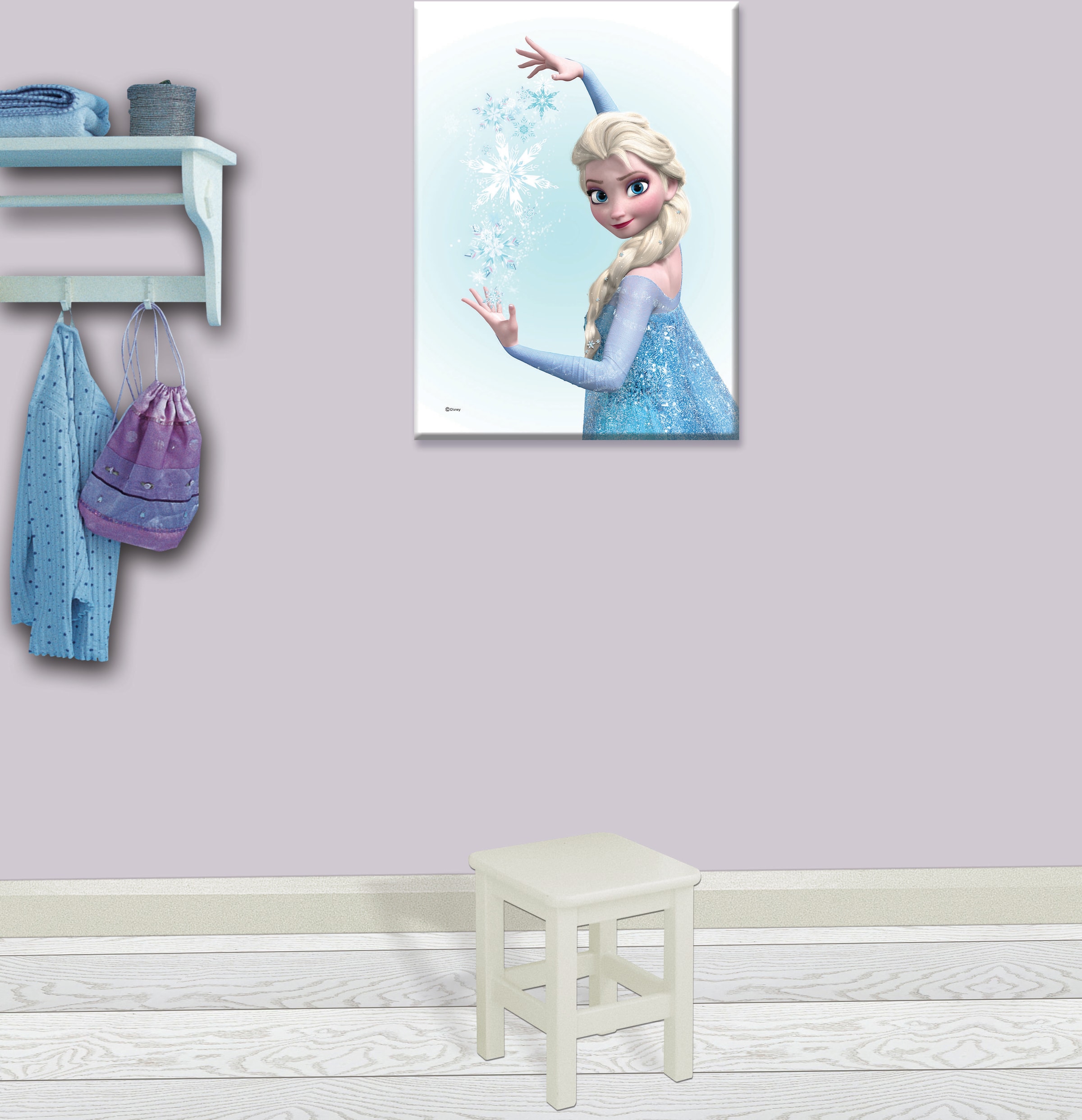 Disney Leinwandbild »Frozen Elsa«, (1 St.)