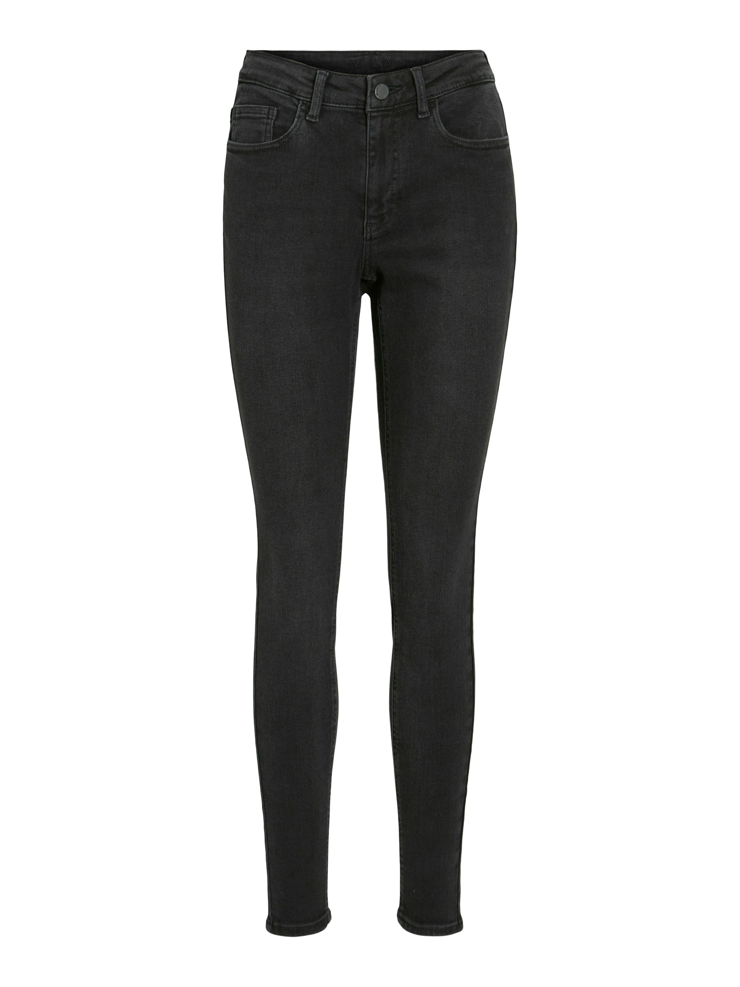 Vila Skinny-fit-Jeans »VISARAH RW SKINNY JEANS BLK BUB00-NOOS«