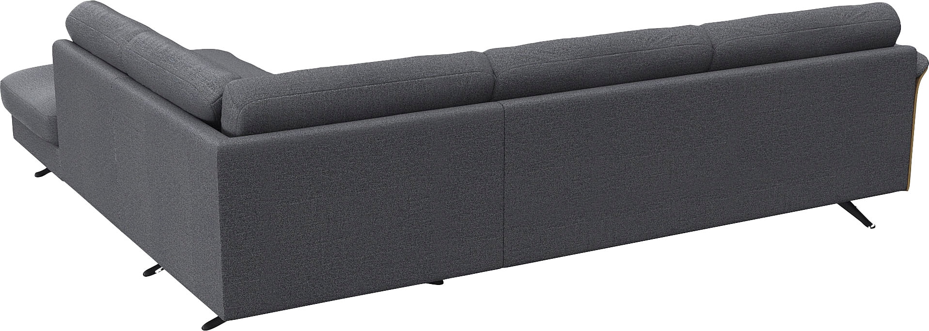 FLEXLUX Ecksofa »Glow bequem und komfortabel durch hochwertigen Sitzaufbau, L-Form«, Skandinavisches Design, In hochwertiger Verarbeitung