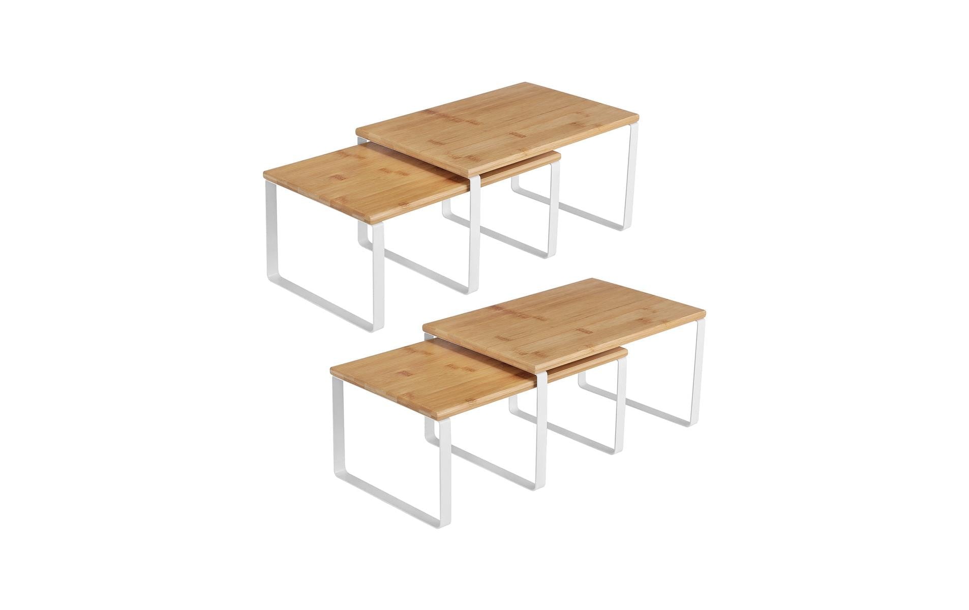 SONGMICS Regal »4er-Set White«