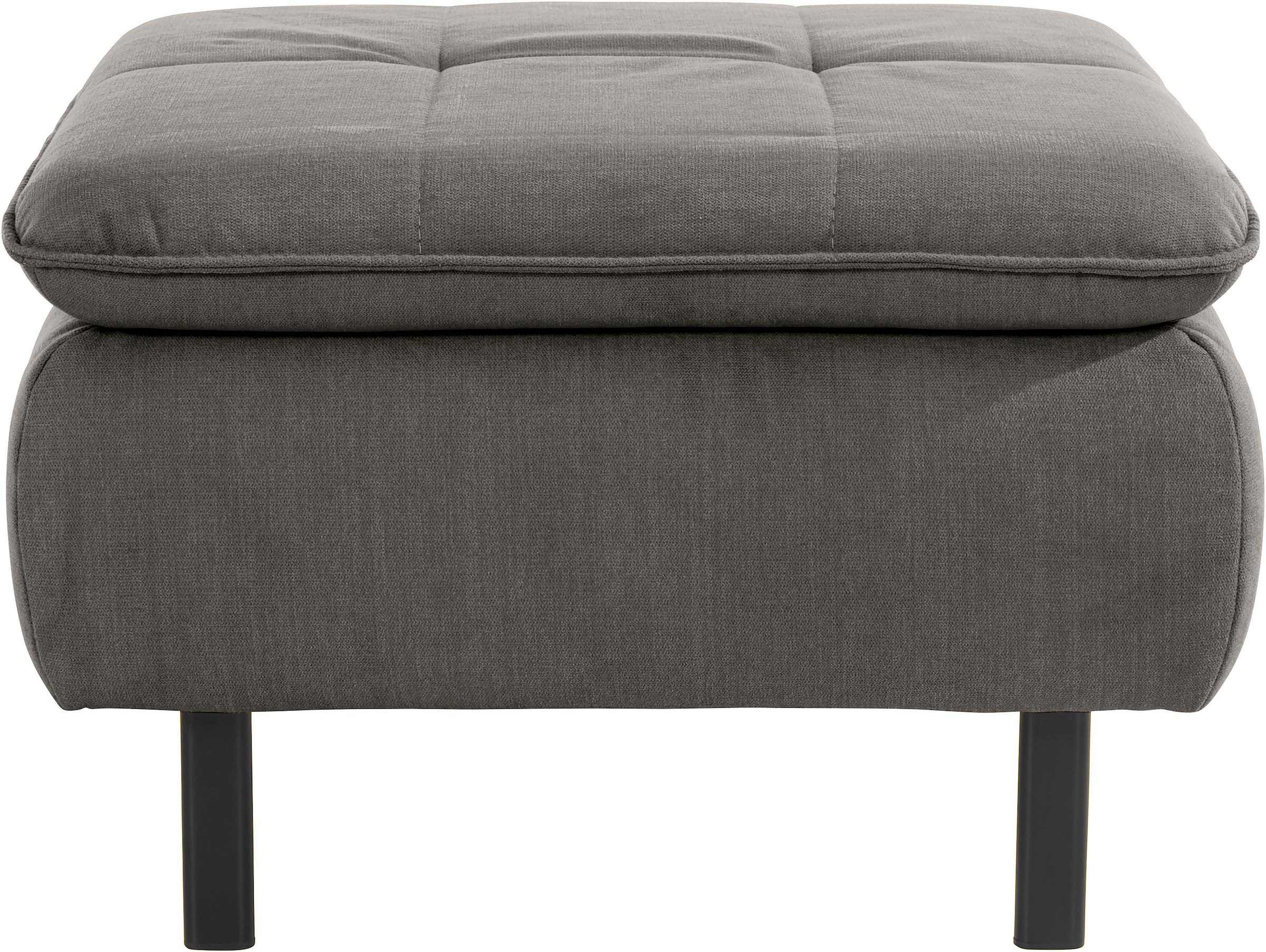 INOSIGN Polsterhocker »Birkholm«, passend zur Serie "Birkholm", B/T/H: 65/65/44 cm
