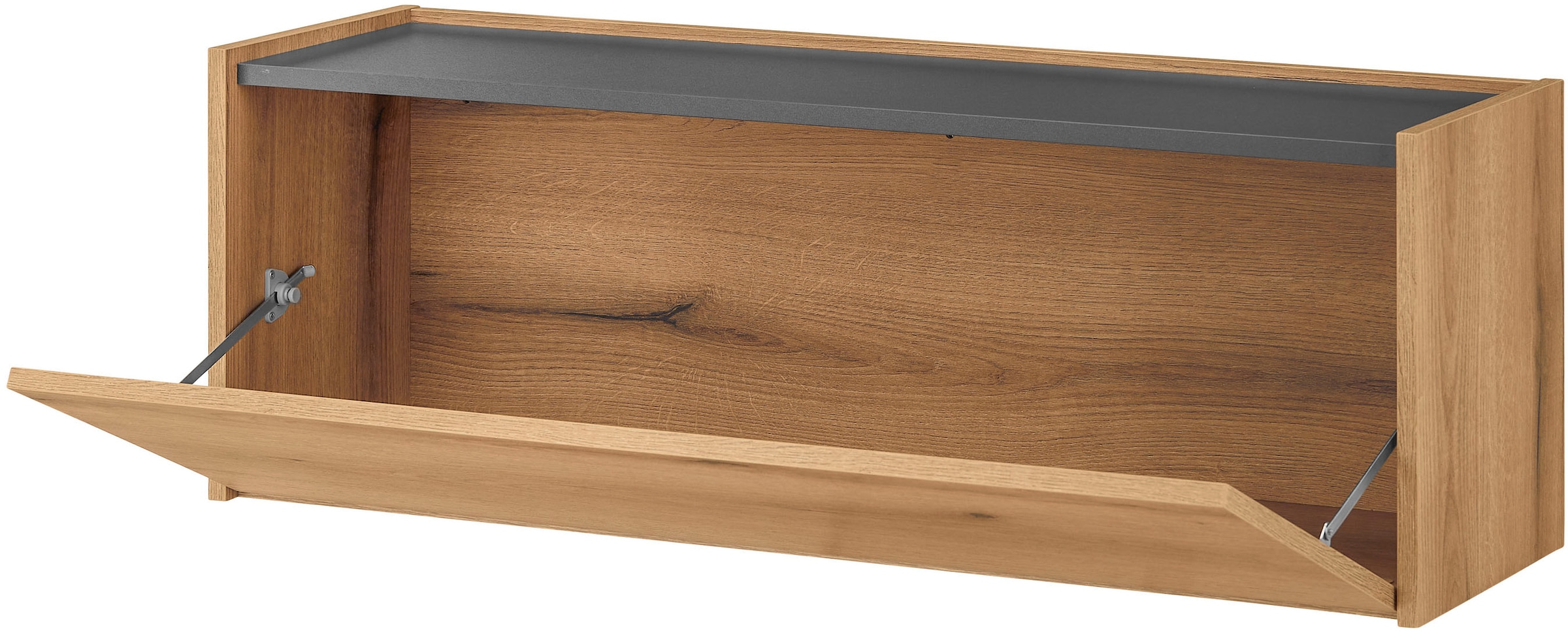 INOSIGN Hängeschrank »GiRON/CiTY, Wandgarderobe in vier Farben, Wandschrank«, zeitloses Design, Breite 100 cm, großes Fach