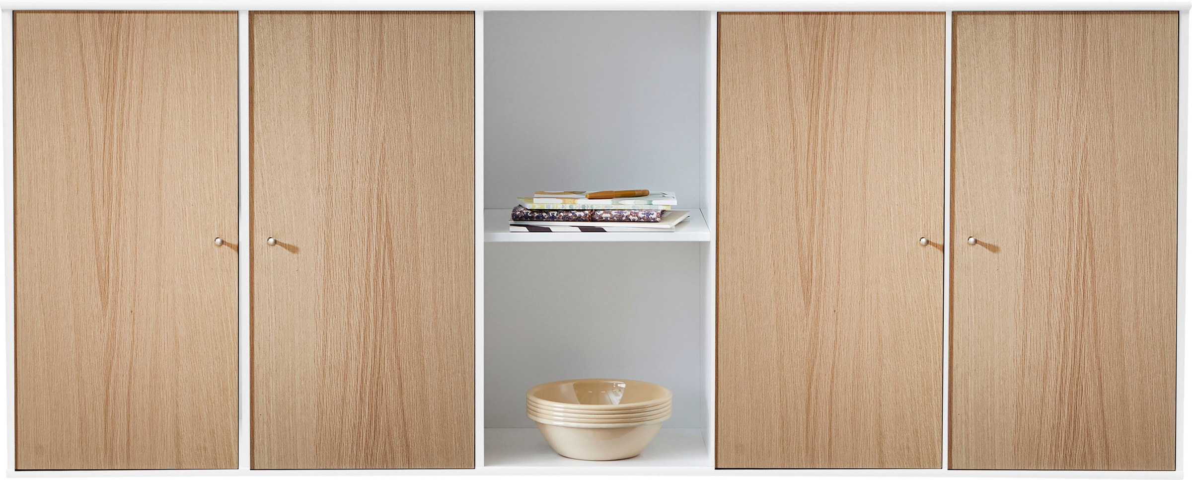 Hammel Furniture Sideboard »Mistral Kubus«, mit vier Türen, Wandmontage/ste günstig online kaufen