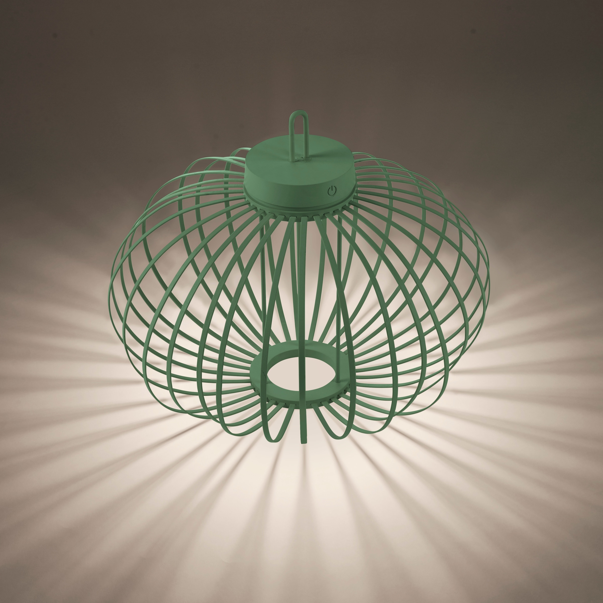 JUST LIGHT Pendelleuchte »AKUBA«, 1 flammig, Leuchtmittel LED-Modul | LED fest integriert, Akkuleuchte