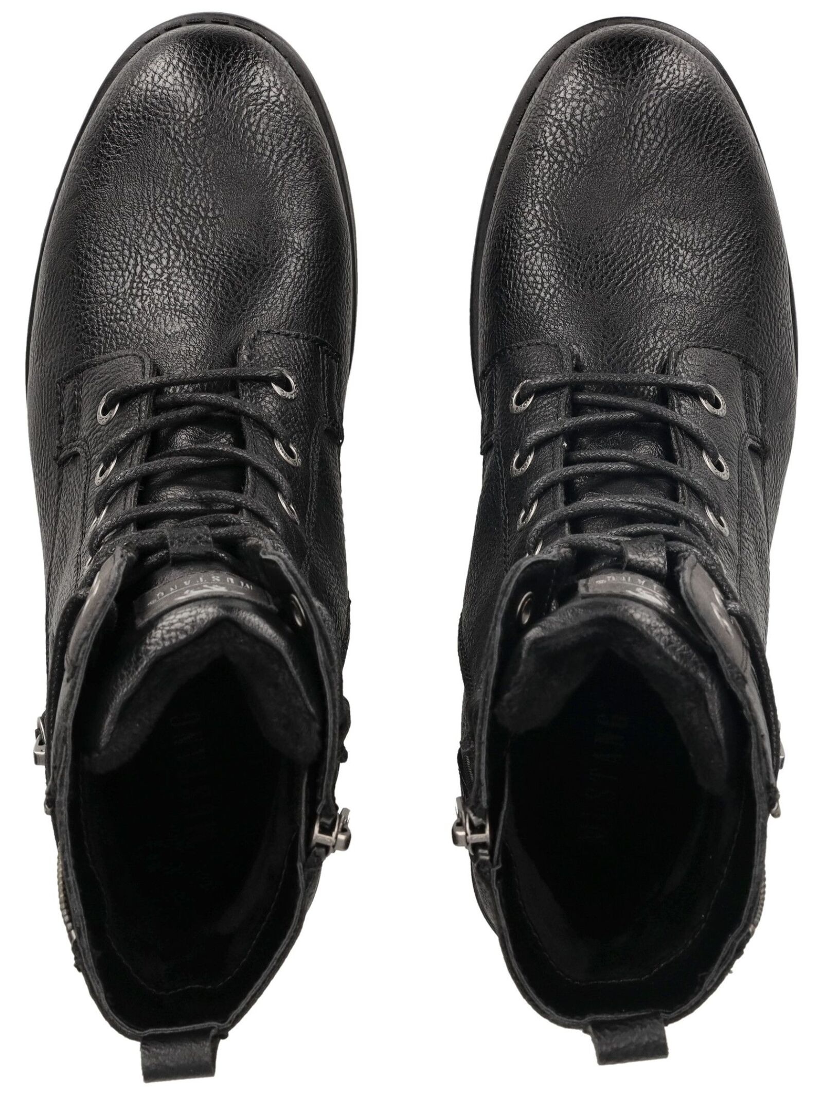 Mustang Shoes Schnürstiefelette »Mustang Shoes Stiefelette Lederimitat«