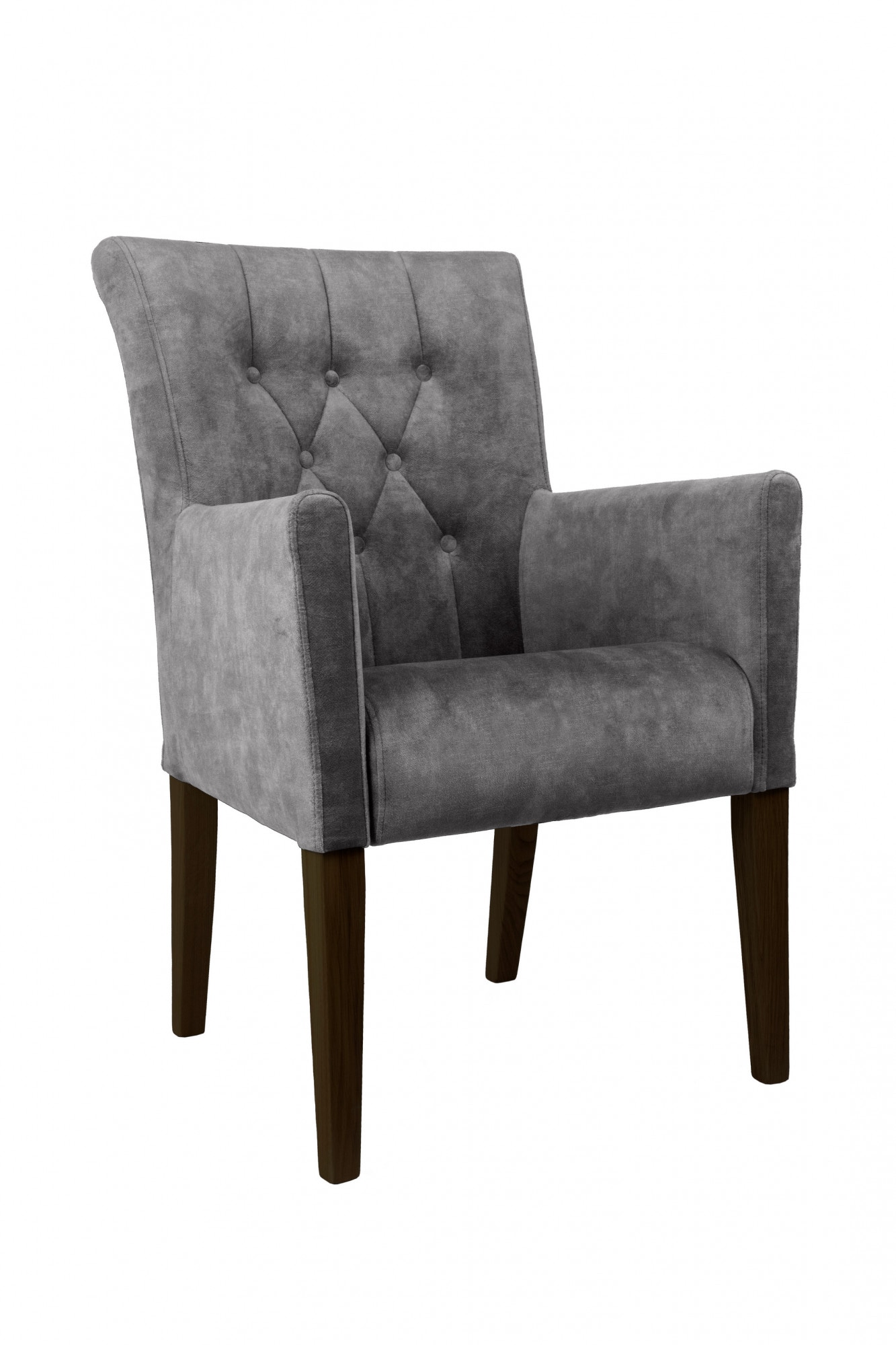 Home affaire Armlehnstuhl »Cortega Esszimmerstuhl mit Knopfheftung« () 1 St günstig online kaufen