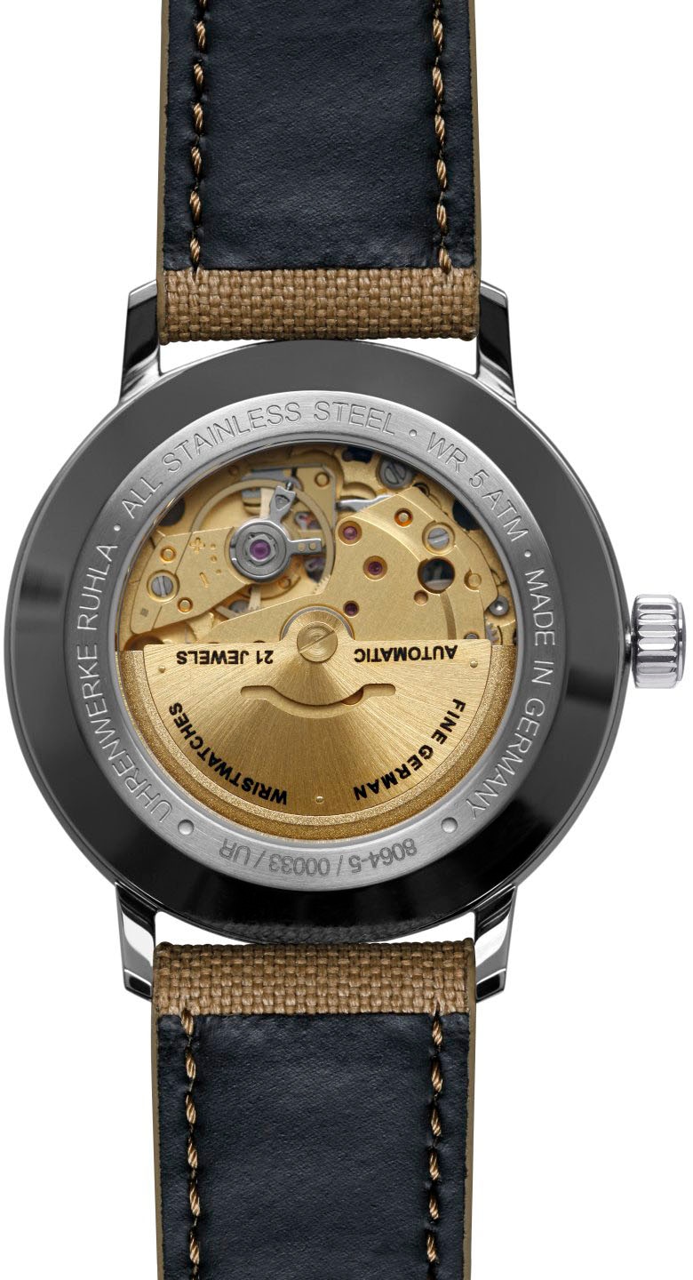 ZEPPELIN Automatikuhr »Hindenburg, Sustainable Planet«, Armbanduhr, Herrenuhr, Datum, Made in Germany