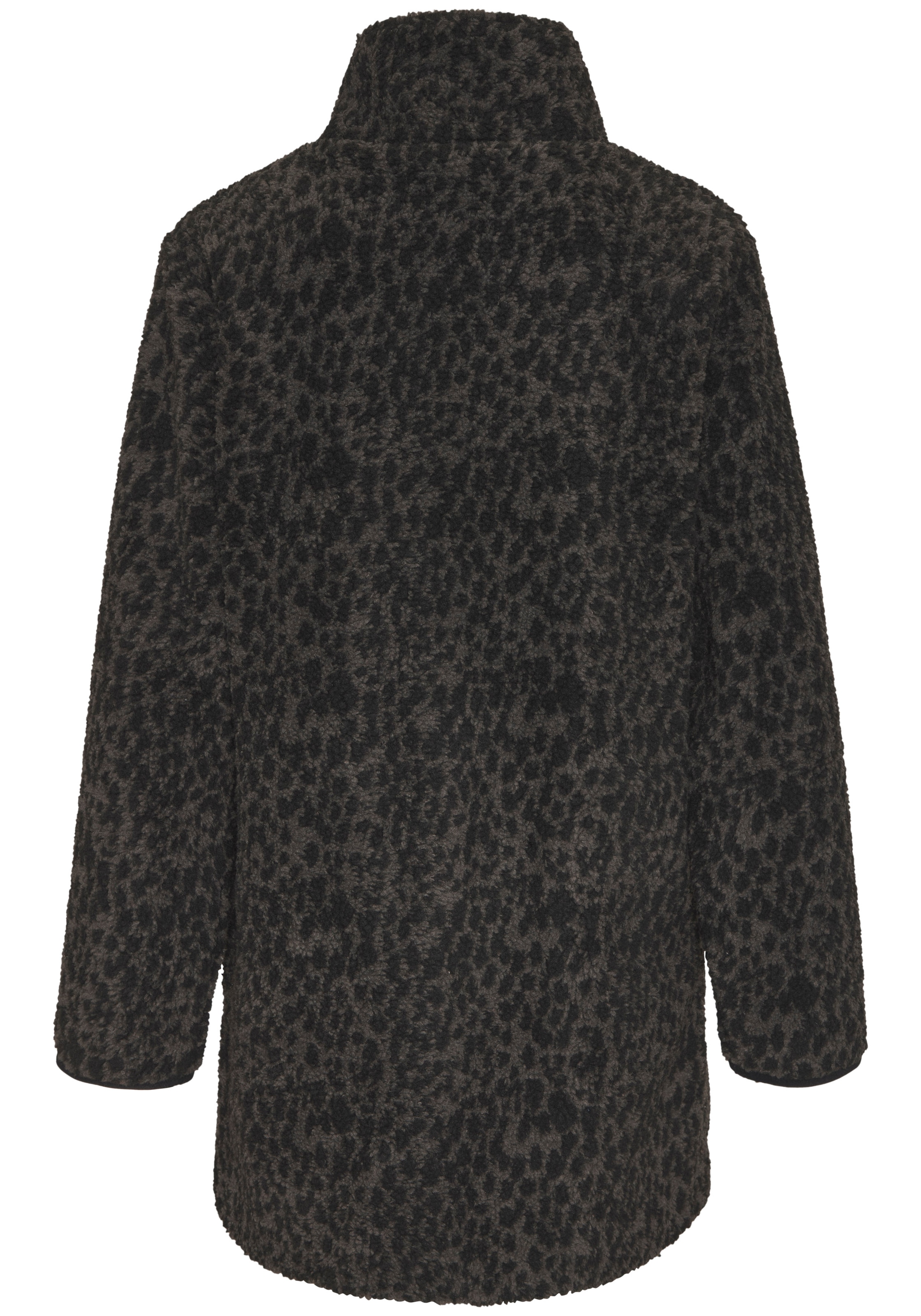 LASCANA Fleecejacke im Leomuster in weicher Fleece-Qualität
