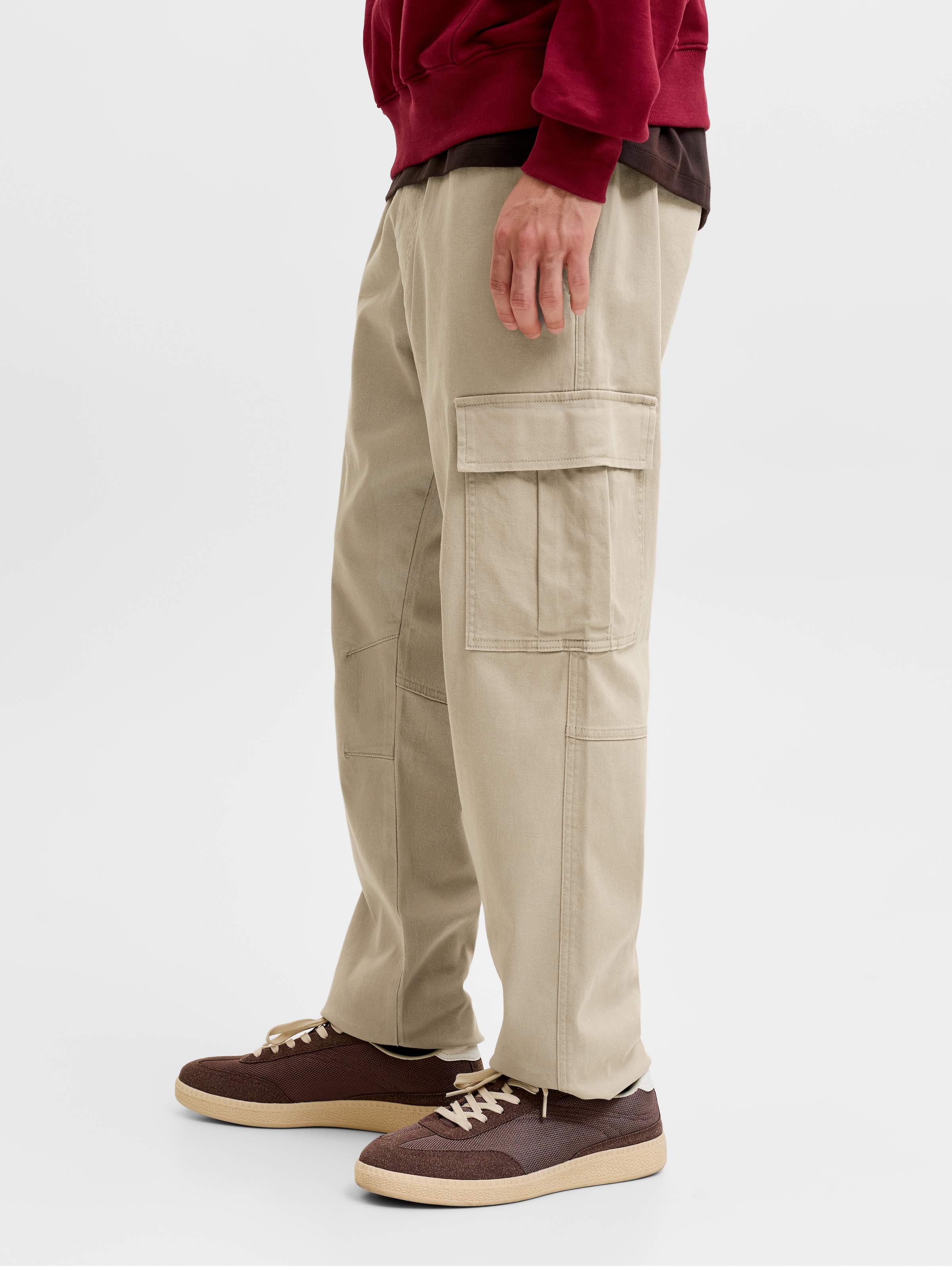 Jack & Jones PlusSize Cargohose »JPSTKANE DYLAN CUFFED CARGO RET PLS«  Baumwollmischung, relaxed fit