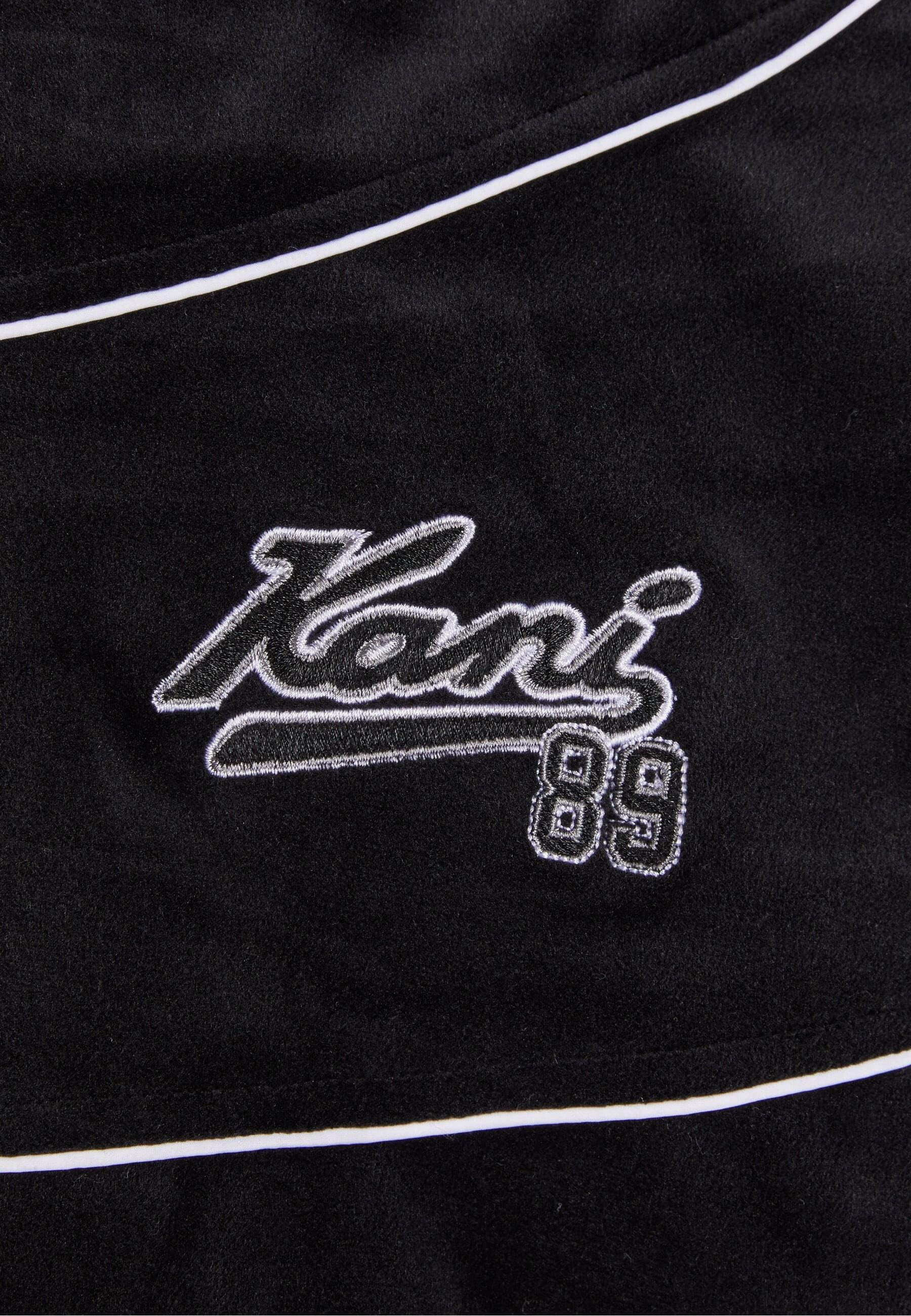 Karl Kani Trainingsjacke »Karl Kani KM251-011-2 Kani Varsity Velours Trackjacket« 1 Stk. tlg. ohne Kapuze