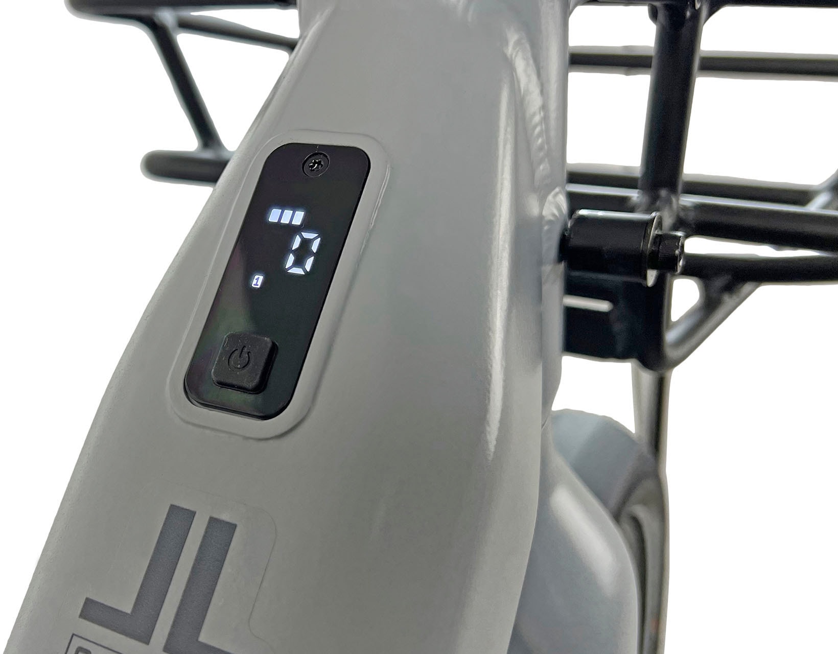 LLobe »CityVenture E-Bike 27,5" Ontario MM, grau« 7 Gang Nabenschaltung Mittelmotor 250 W