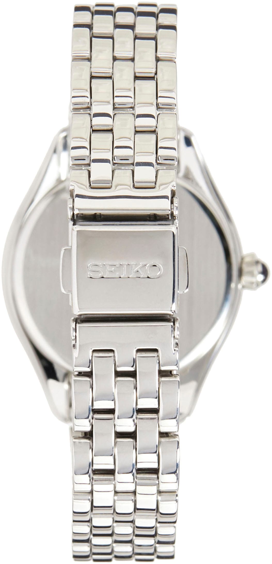 Seiko Quarzuhr, Armbanduhr, Damenuhr, Edelstahlarmband