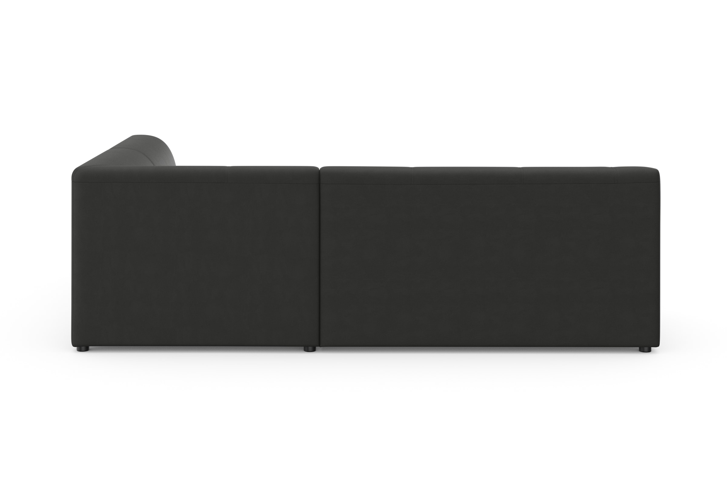 DOMO collection Ecksofa »Topper zeitlos elegant, kompakte Stellmaße, OTTOs Choice, L-Form«, mit Ottomane, wahlweise mit Schlaffunktion