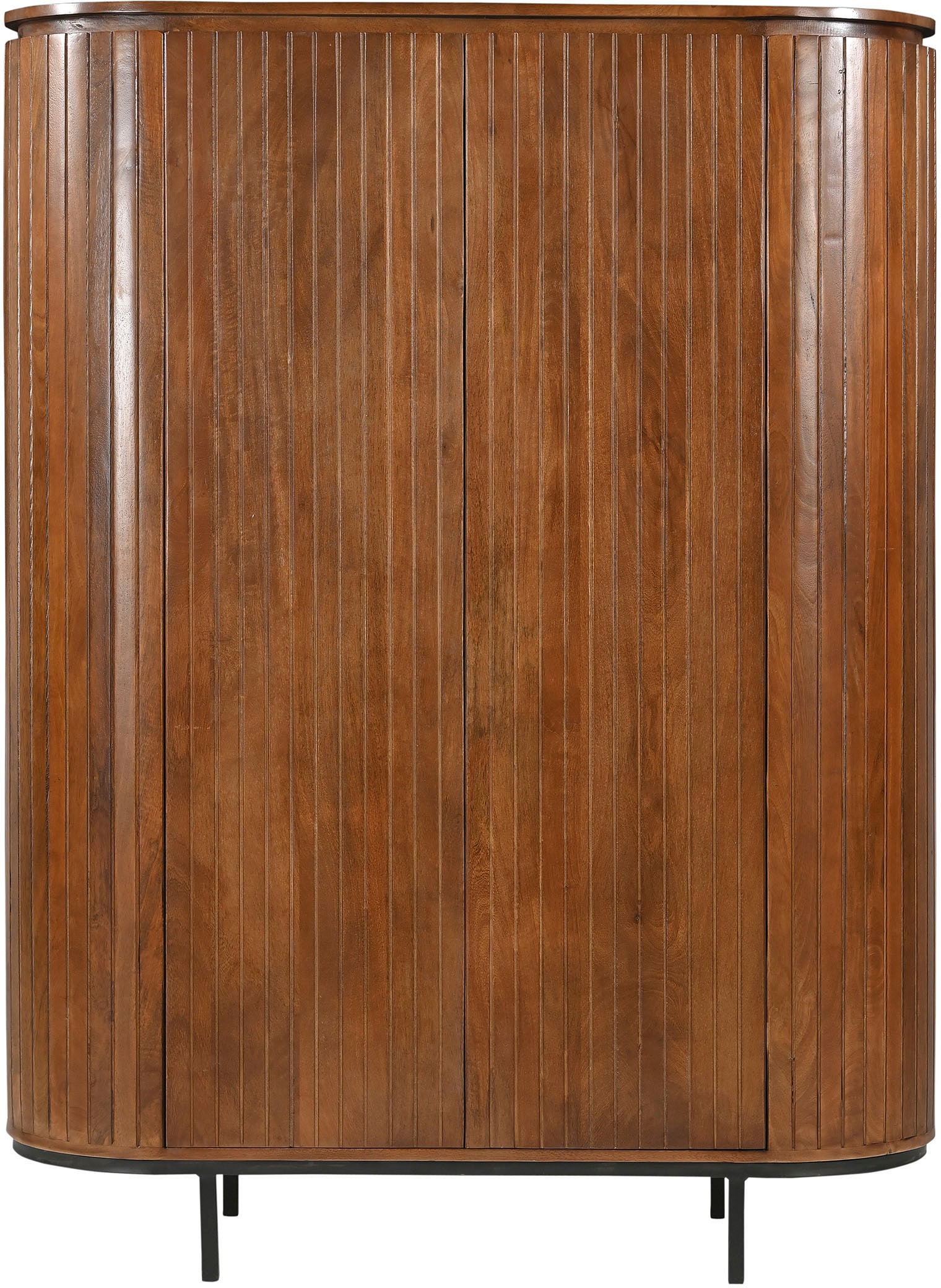 SIT Highboard »MANGO NATURAL«, (1 St.), mit Lamellenfront