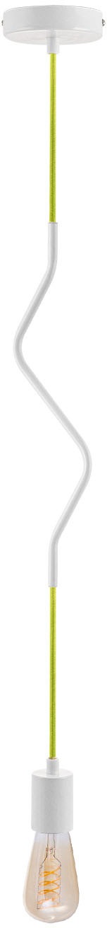 Paco Home Pendelleuchte »SNAKE«, 1 flammig, Leuchtmittel E27   ohne Leuchtm günstig online kaufen