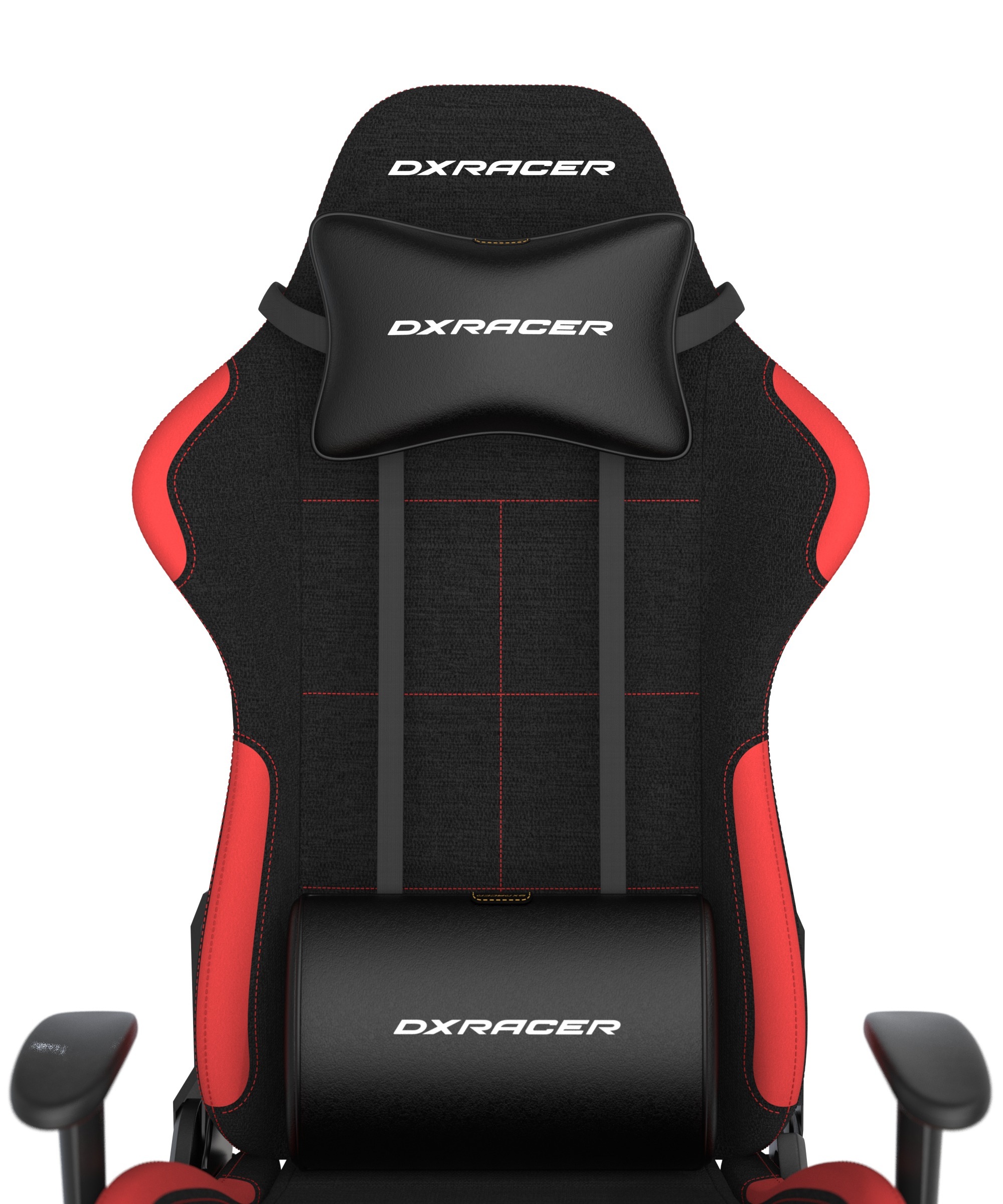 DXRacer Gaming-Stuhl »Formula Gaming Chair Regular L, schwarz-rot«, Wasserabweisender Stoffbezug