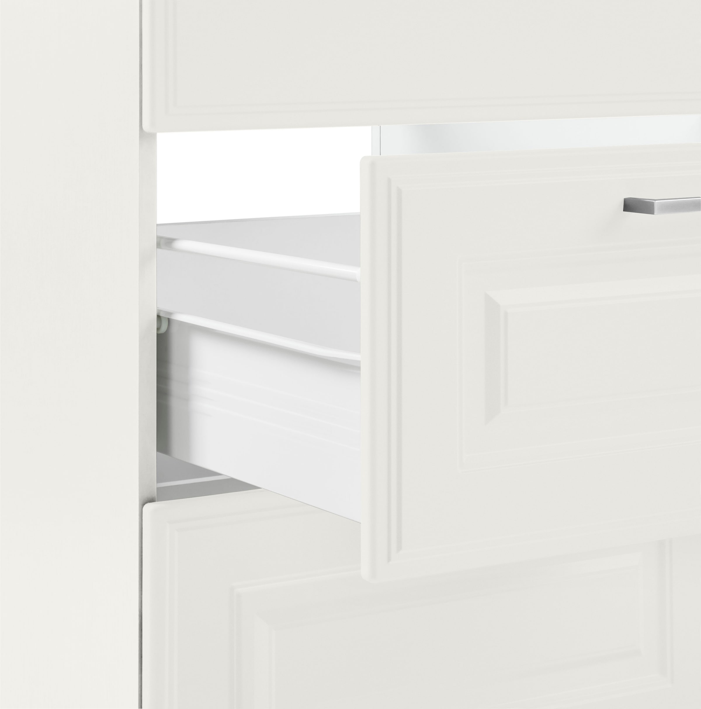 HELD MÖBEL Küchenzeile »Stockholm«, Breite 330 cm, mit hochwertigen MDF Fronten im Landhaus-Stil
