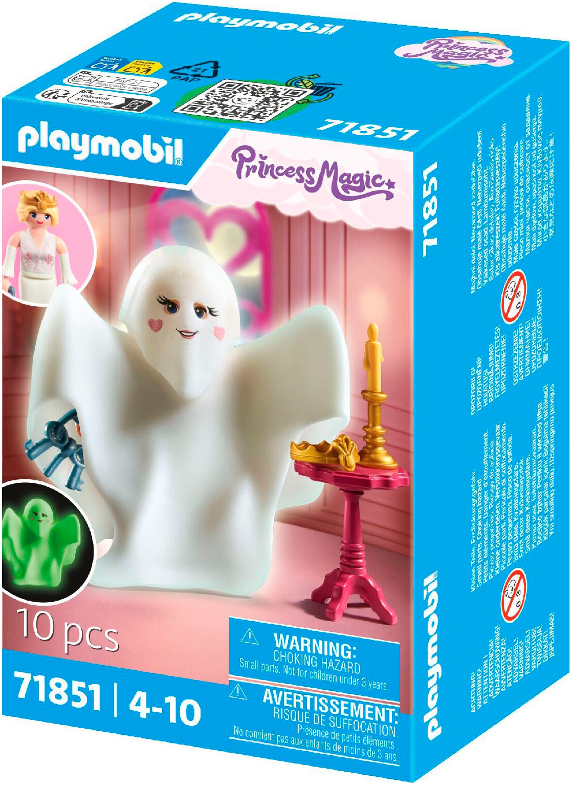 Playmobil® Konstruktions-Spielset »Prinzessinnen-Schlossgespenst (71851), Playmobil Princess Magic« Made in Europe
