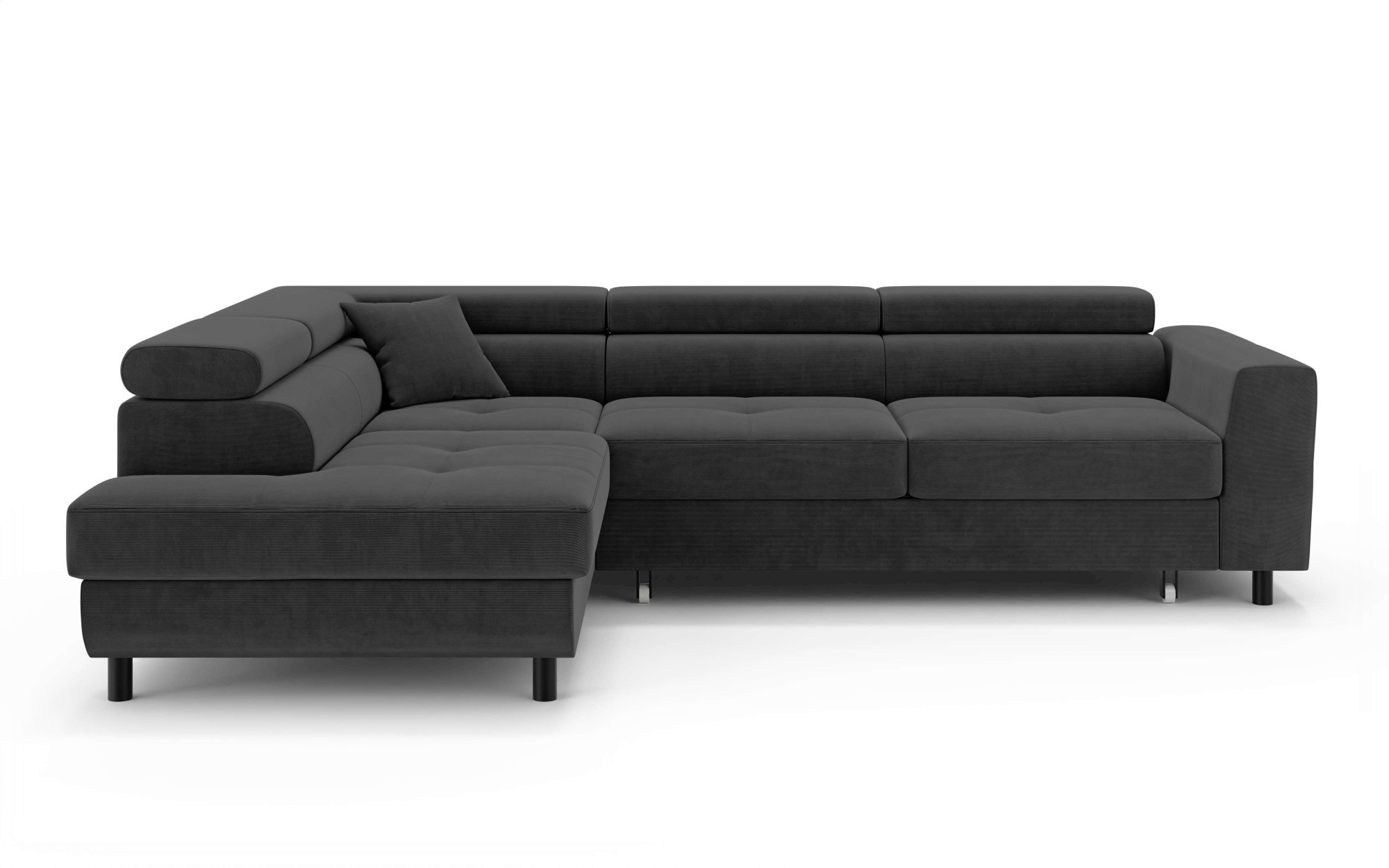 OTTO home Ecksofa »AADEN Schlafsofa mit verstellbaren Kopfstützen, B/T/H: 2 günstig online kaufen