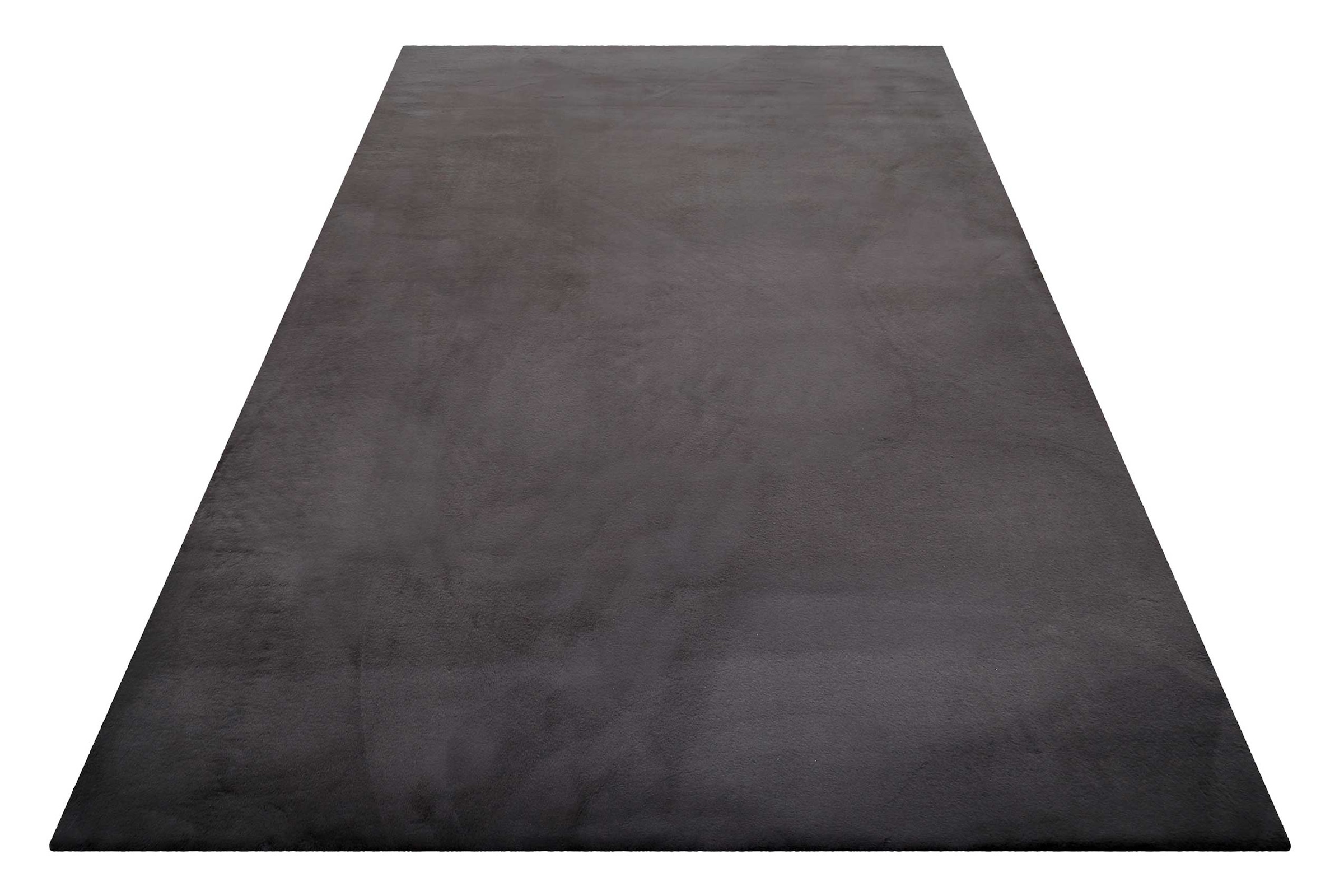 Wecon home Basics Teppich »Anna« quadratisch 25 mm Höhe Hochflorteppich, getuftet, modern, einfarbig, flauschig, Wohnzimmer