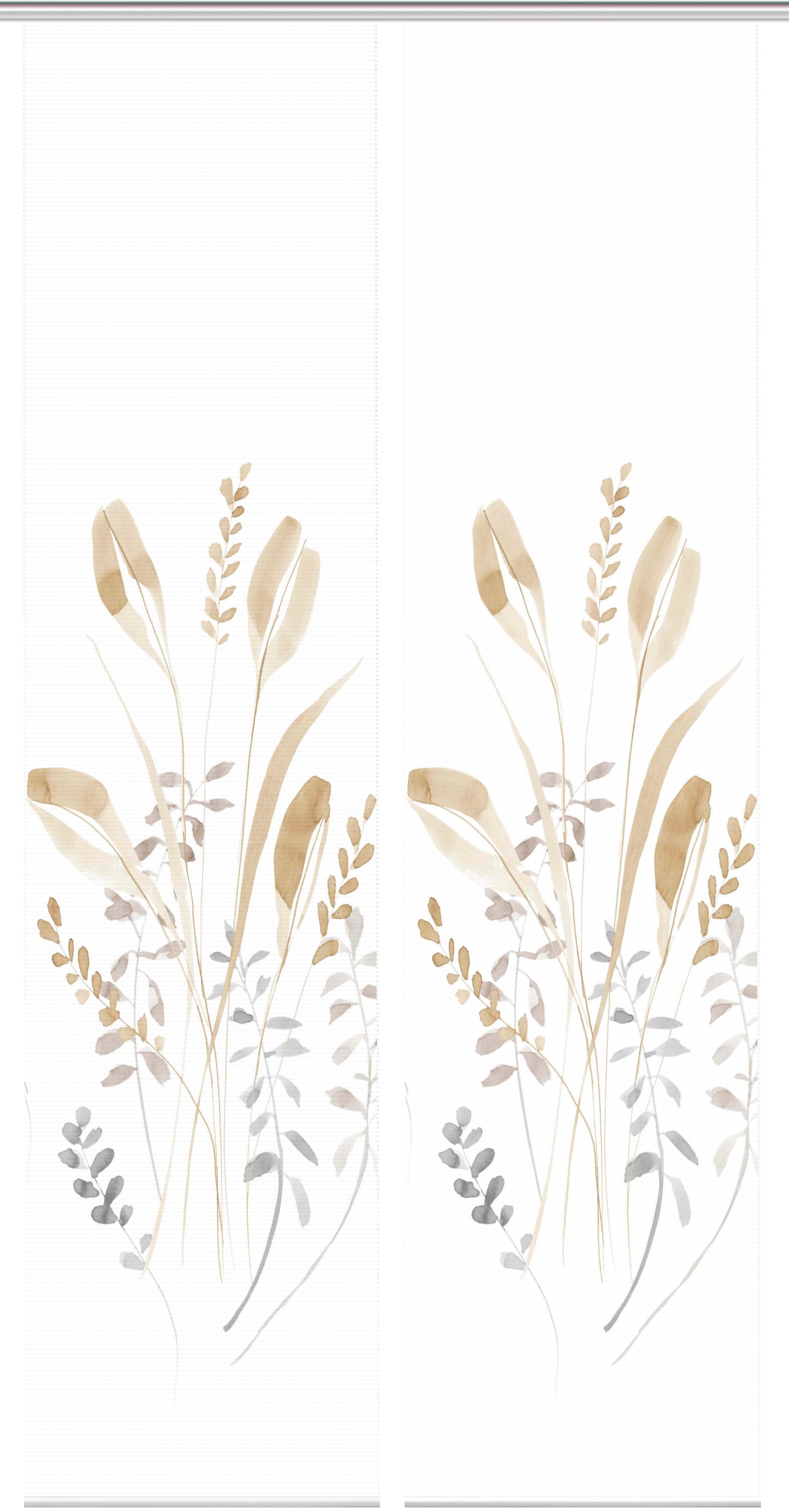 Vision S Schiebegardine »AYENE 2er SET« Paneelwagen 2 Stk. tlg. Schiebevorhang Digidruck 2er Set AYENE