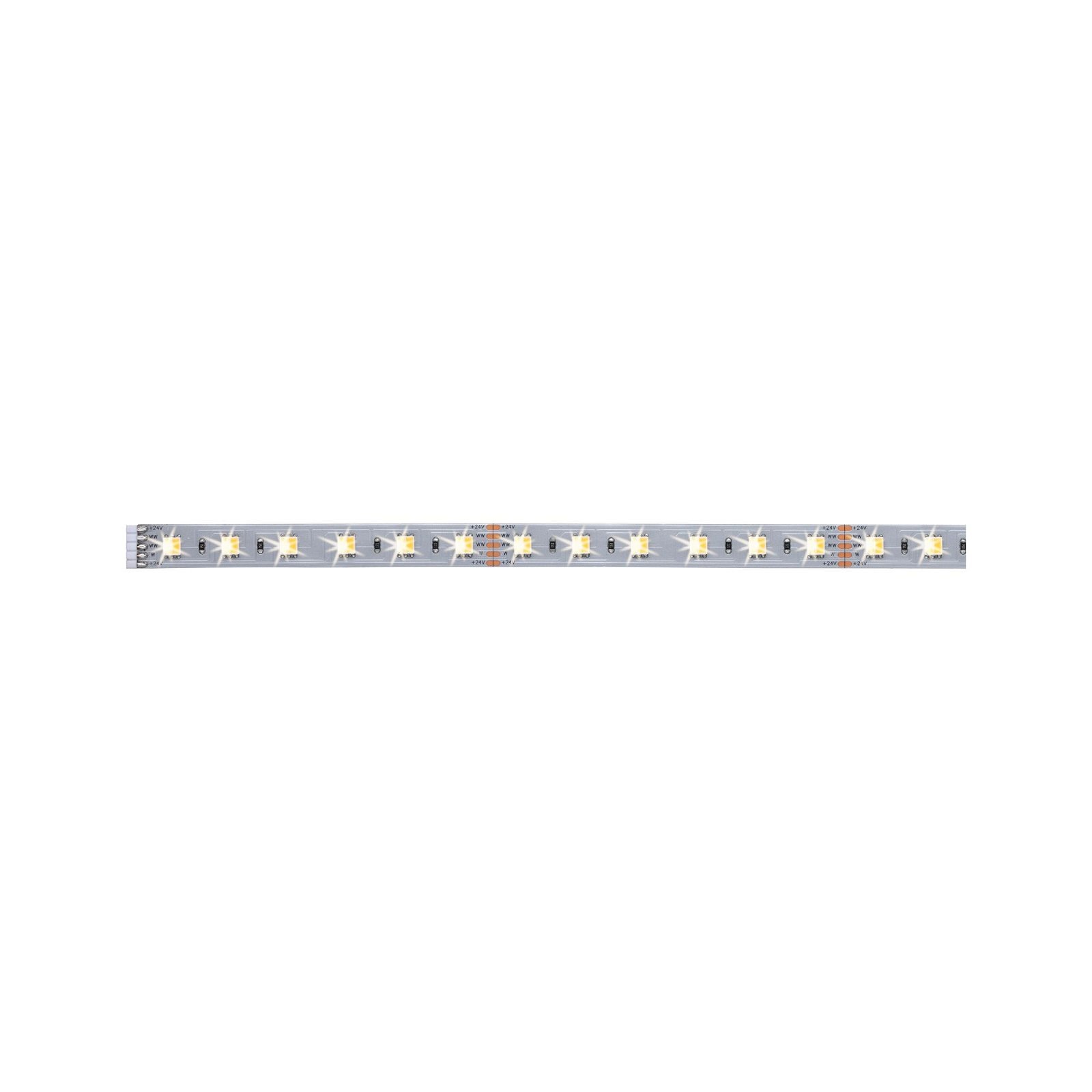 Paulmann LED-Streifen »MaxLED Stripe 1m 6,2W 24V Silber Kunststoff« 1 Stk.-flammig TunableWhite