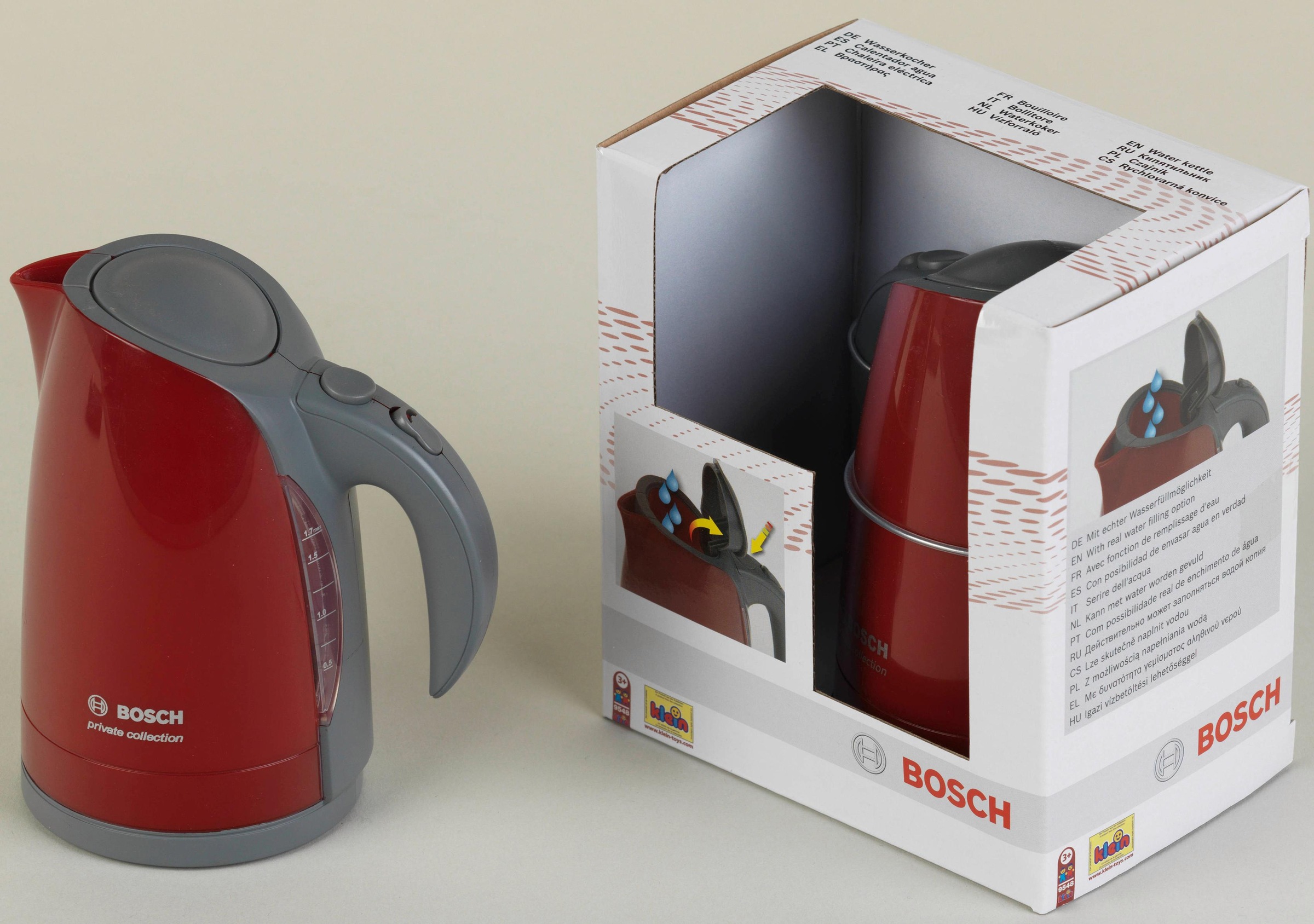 Klein Kinder-Wasserkocher »Bosch Wasserkocher« mit Wasserfüllmöglichkeit günstig online kaufen