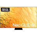 Samsung QLED-Fernseher »75" Neo QLED 8K QN800B (2022)«, 189 cm/75 Zoll, 8K, Smart-TV-Google TV, Quantum Matrix Technologie Pro mit Neural Quantum Prozessor 8K-Quantum HDR 2000-Ultimate 8K Dimming Pro