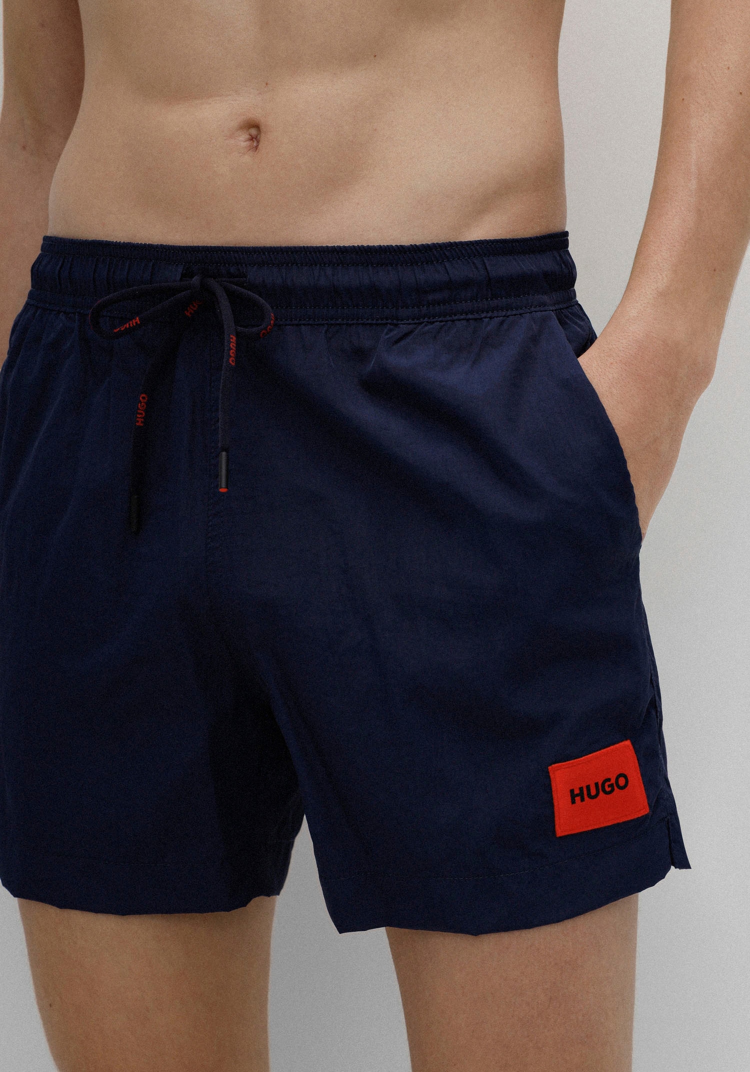 HUGO Underwear Badeshorts »DOMINICA«, mit durchgehendem Innenfutter