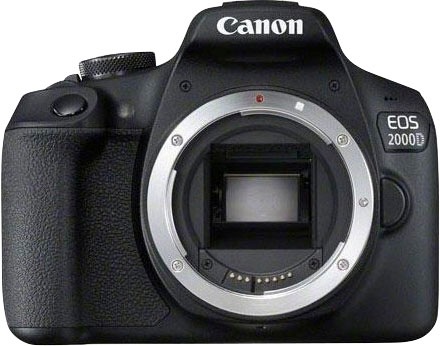 Canon Spiegelreflexkamera »EOS 2000D Kit 18-55 mm DC III«, EF-S 18-55mm f/3.5-5.6 III, 24,1 MP, WLAN (WiFi)-NFC