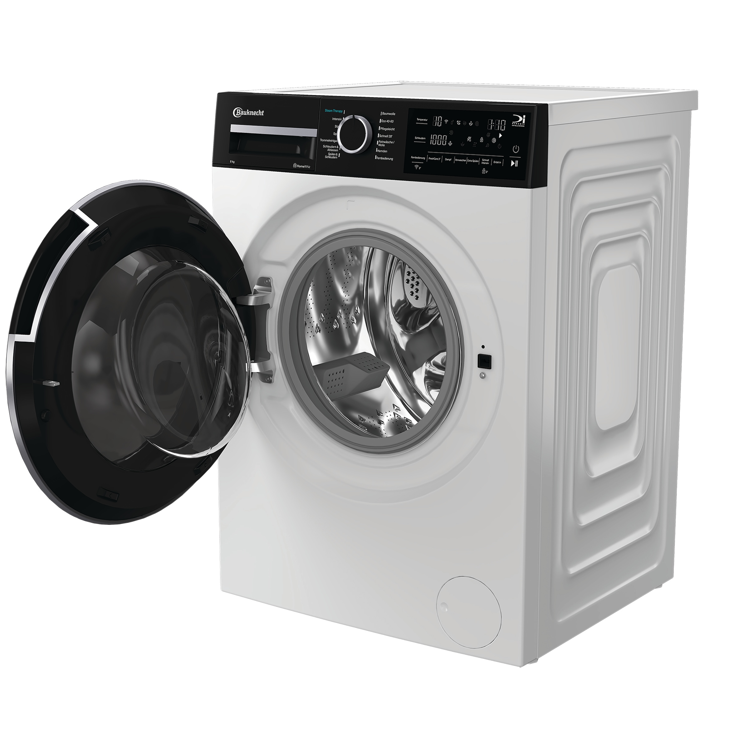 BAUKNECHT Waschmaschine »B WM 8A6 BC S« 8 kg 1400 U/min Adaptive Wash – Intelligente Anpassung 
für perfekte Waschergebnisse