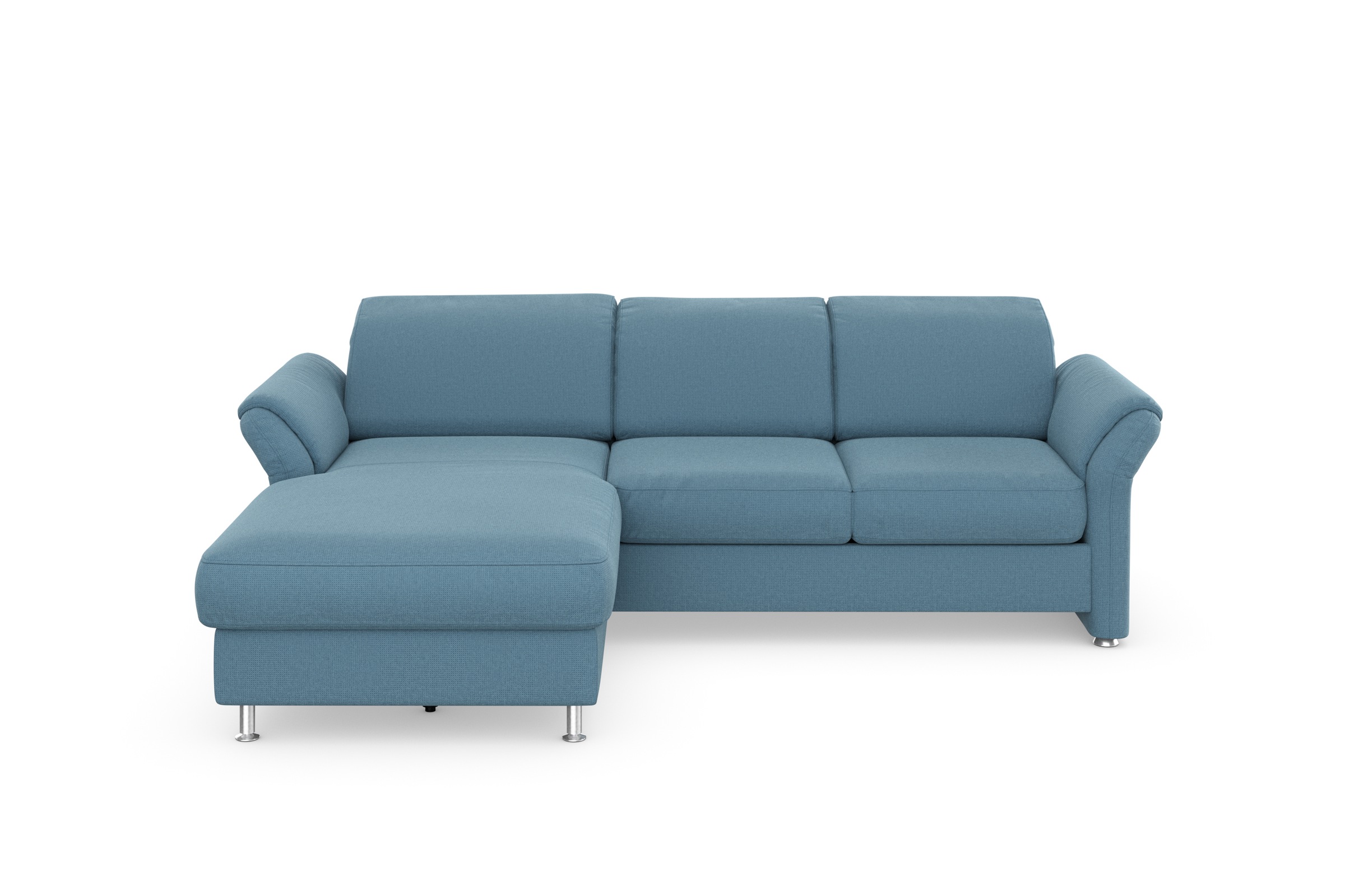 sit&more Ecksofa »Apulia L-Form«, wahlweise Bettfunktion, Bettkasten und Kopf- und Armteilverstellung