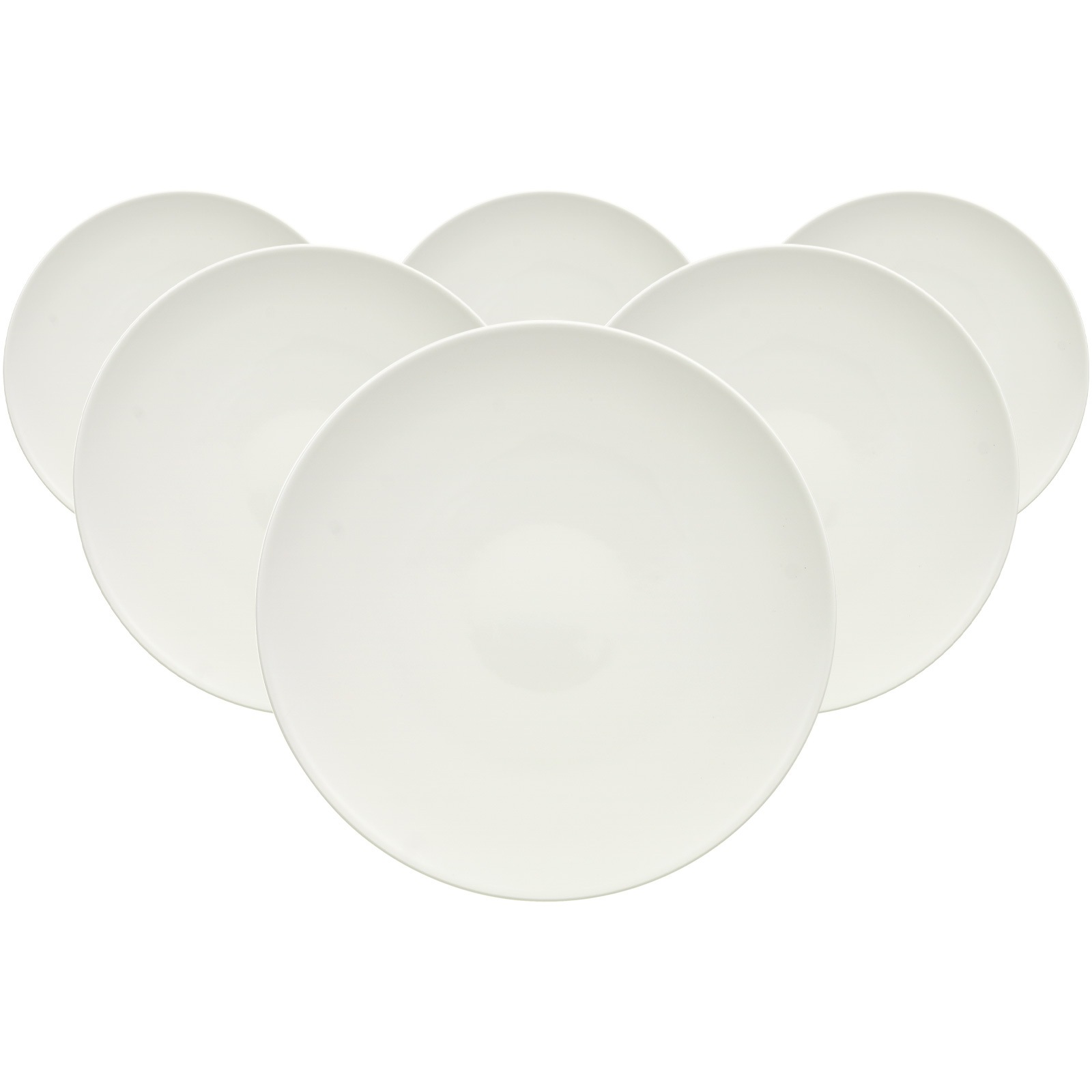 Villeroy & Boch Speiseteller »Speiseteller Royal ø 25 cm 6er Set weiß« günstig online kaufen