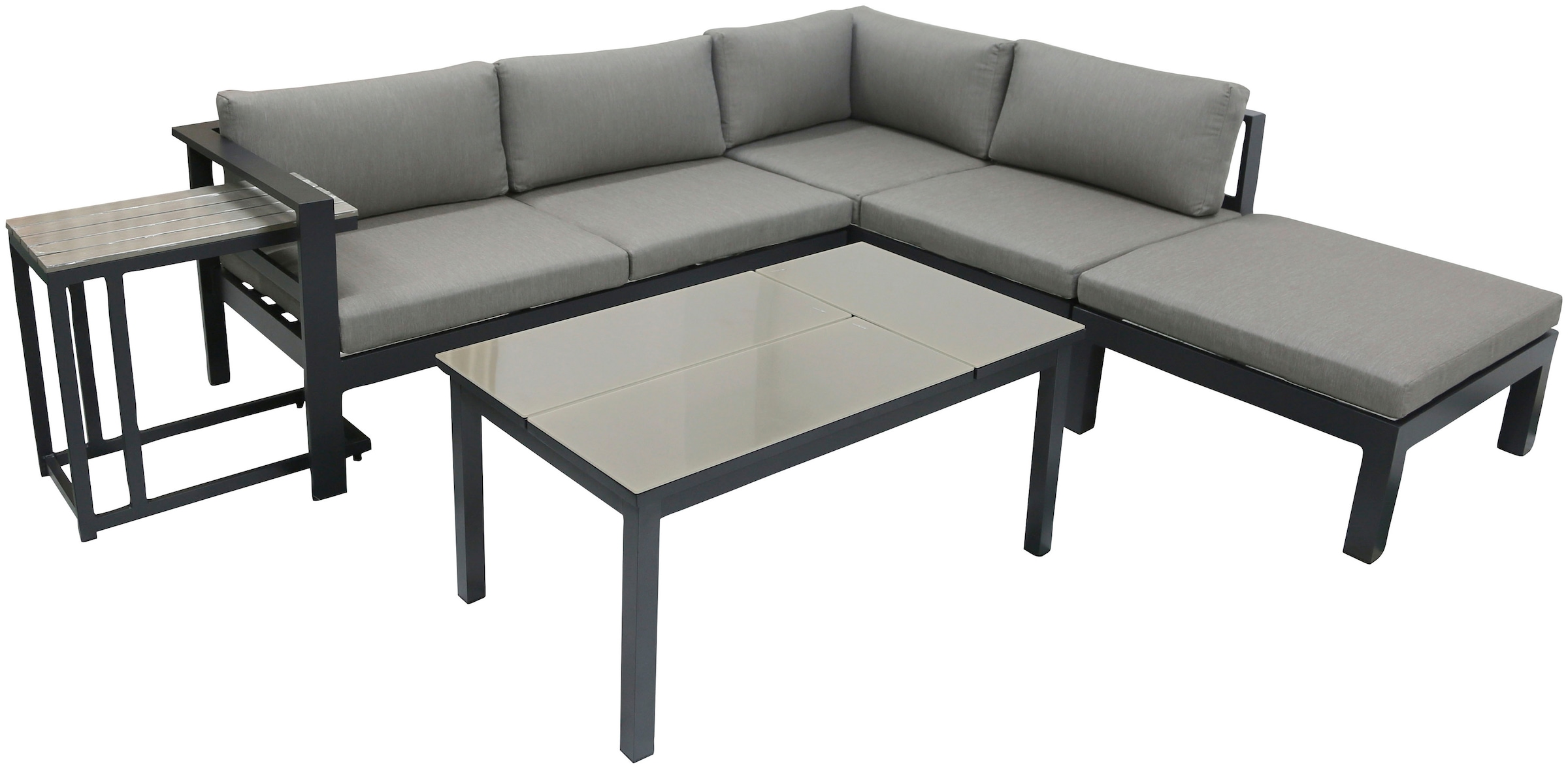 Garden Pleasure Gartenlounge-Set »MIRANDA«, (5 tlg.)