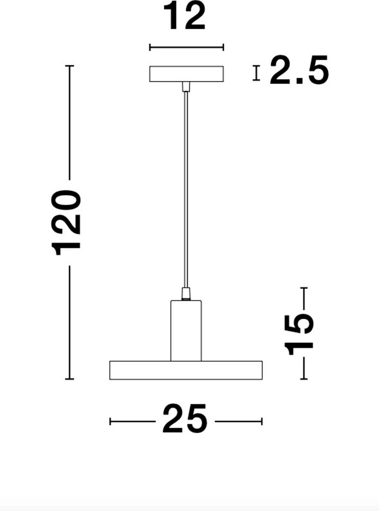 Nova Luce Hängeleuchten »GARNI« E27 1 Stk. Ohne Leuchtmittel