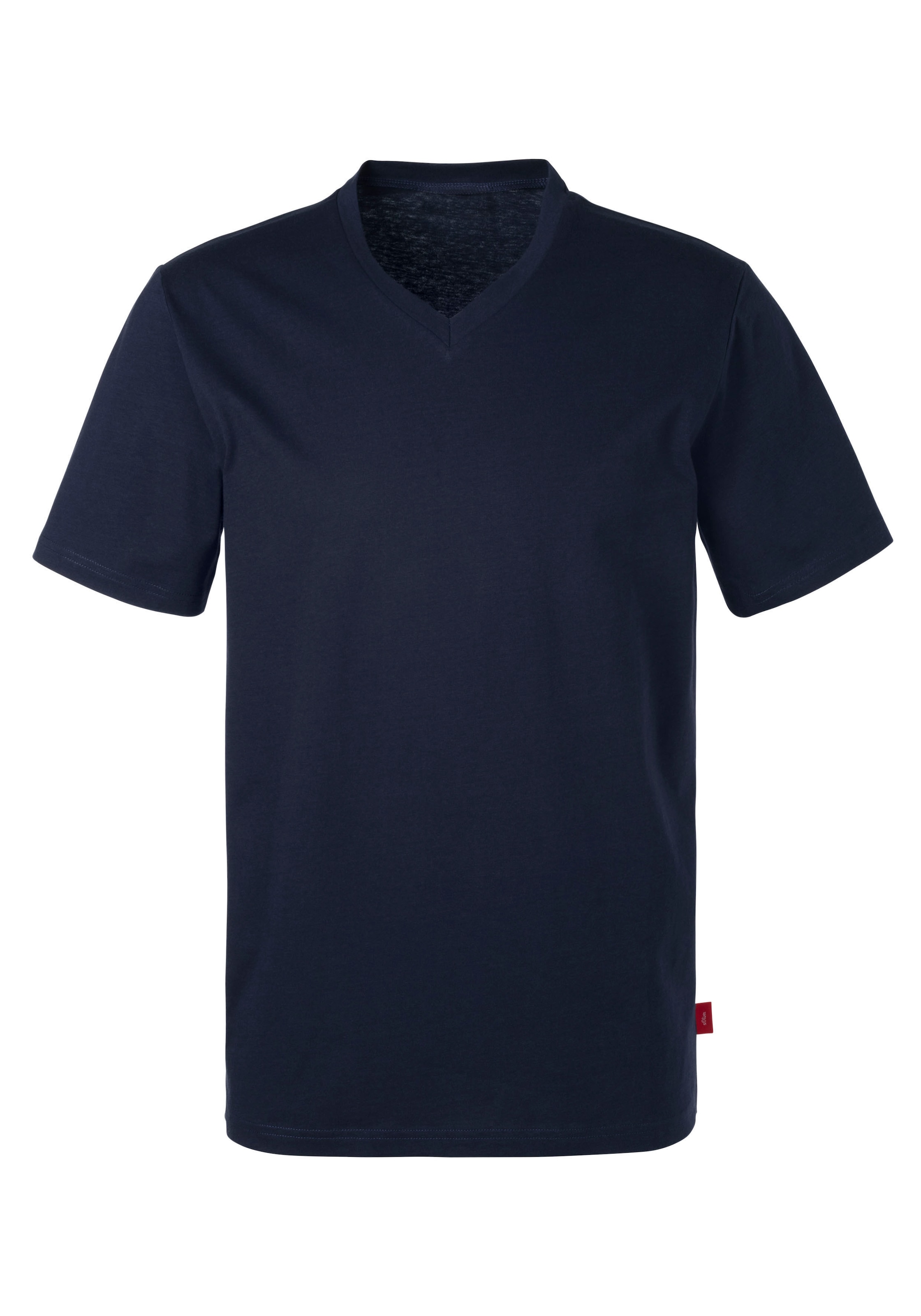 s.Oliver T-Shirt, (3er-Pack), in uni