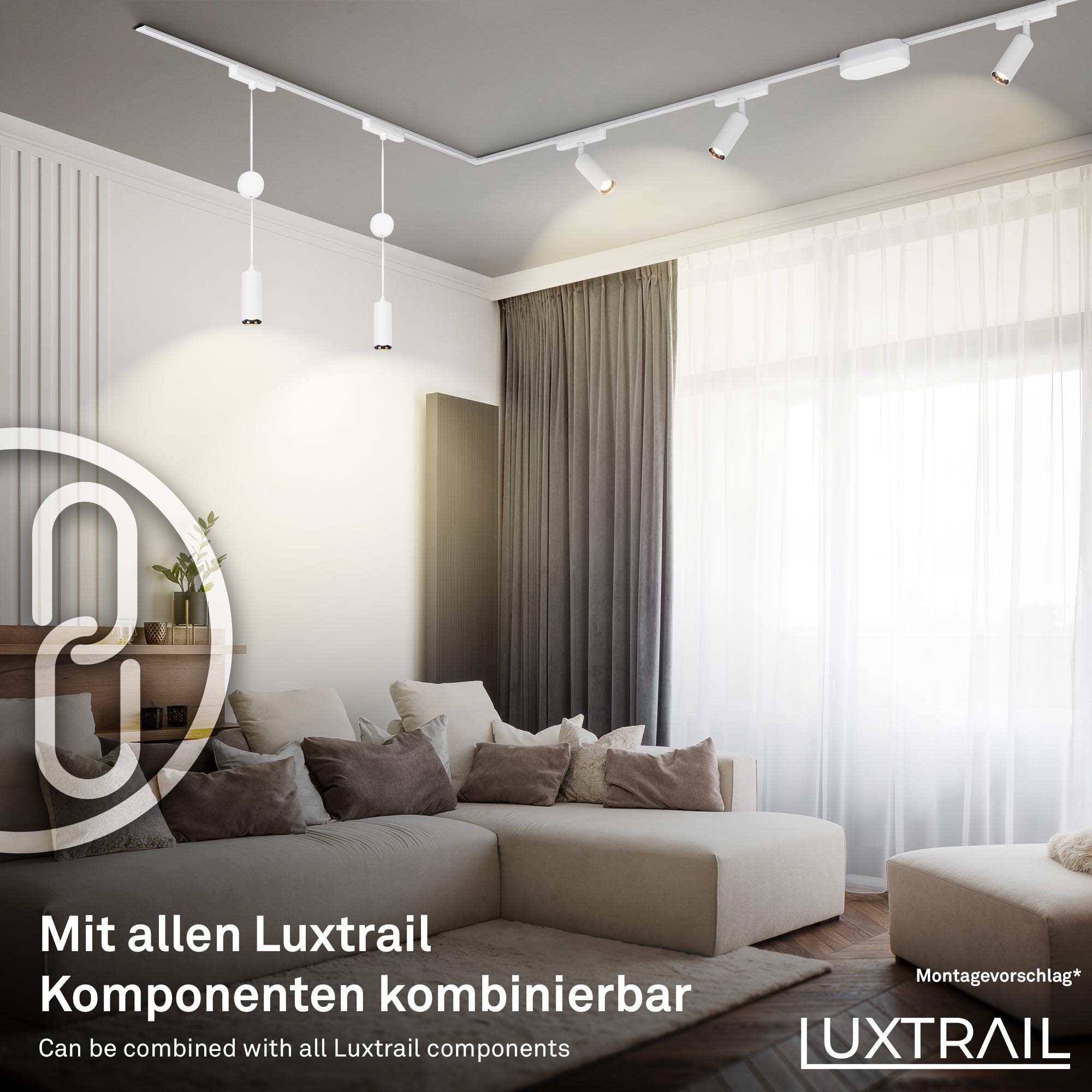 Briloner Leuchten LED Deckenleuchte »LUXTRAIL 8033066«